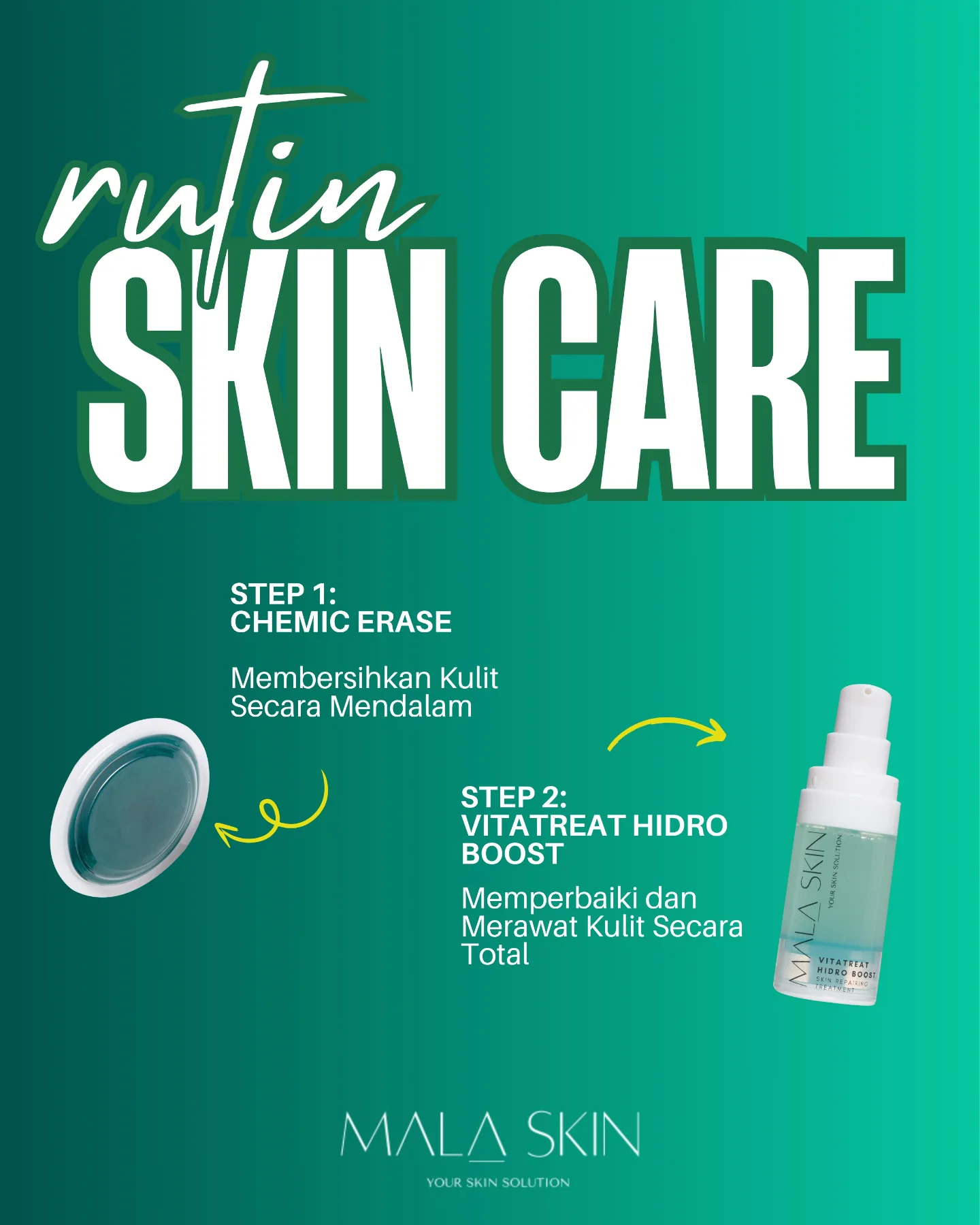 Jadikan rutin anda bersama Mala Skin untuk kulit yang lebih sihat dan sempurna!
#DrSkin #MalaSkin