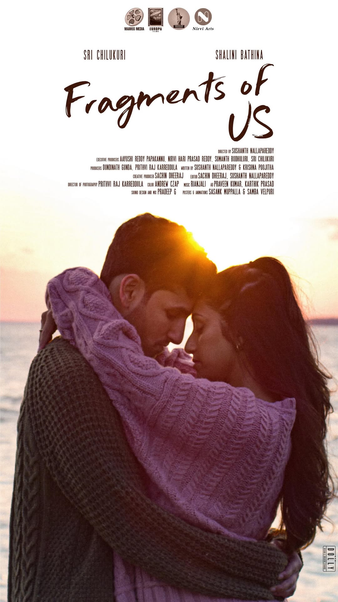 Here it isโthe teaser for Fragments of Us! Weโve poured our hearts into this film, and we canโt wait for you all to see it. If it resonates with you, please share it around!
The film is now complete, and weโre getting ready for a festival journey. Hope it finds a bit of love along the way!
Cast: @shalini_bathina @srichilukuri
Additional Cast: @storiesbytwoplusone @holmesmattholmes
Executive Producers: @leaveurfootprints @aayushi.reddy @srichilukuri, Nirvi Hari Prasad Reddy
Producers: @prithvi_raj.k @sushanthnallapareddy @anilsankaramanchi @vihangafilms
Director: @sushanthnallapareddy
Writers: @sushanthnallapareddy @borrowingyourmindspace
Editor: @sachindheeraj @sushanthnallapareddy
1st AD: @karthikesque
2nd AD: @praveenw.the
3rd AD: @twoodfam
Creative Producer: @sachindheeraj
Script Supervisor: @sravanthi_thehonesthuman @sirishaandavolu
DOP: @prithvi_raj.k
1st AC: @the_crust_lord
2nd AC: @cameradepartment @streetboxd
3rd AC: @prithvirajnarahari
Key Grip: @eugenehawkins11
Gaffer: @bryce.henderson.1551
Steadicam: @samhainstudios @wizardofiso
Best Boy: @cyril_the_kameron
Color: @andrewczap
BTS: @streetboxd
Composer: @rianjalimusic
Vocals: @pragathiguru
Violin: @rinimusic
End Credits Song: โPicture Thisโ by @rianjalimusic & @shankartucker
Sound Design: @pradeep.g_official
Sound Mix: @vasu.devan.188
Production Sound Mixers: @anointed.0ne @classic_ol_raymond
Costumes and Production Design: @borrowingyourmindspace
Hair and Makeup: @janellejexart
Publicity Design: @dollydstudio
Animation: @dollycstudio
#telugu #actor #actress #tfi #tollywood #shortfilm #relationships #passion #love #romantic #telugucinema #americantalkees