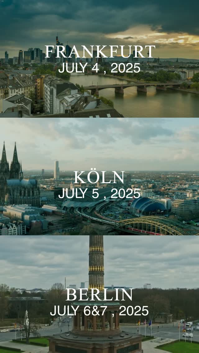 ❌تور اروپا ۲۰۲۵
“Voices Unveiled” در ماه «جولای» به اروپا میاد
Frankfurt >> July 4th
Koln >>>> July 5th
Berlin >>>> July 6th & 7th
لینک تهیه بلیط ⭕️
https://ehsanmatoori.com/#section-event
منتظر دیدار شما عزیزان هستیم🙏🏻
#VoicesUnveiled #VancouverConcert #PersianMusic #LiveMusic #IranianWomenVoices #MalihehMoradi #MinaDeris #EhsanMatoori #köln #frankfurt #berlin #europ