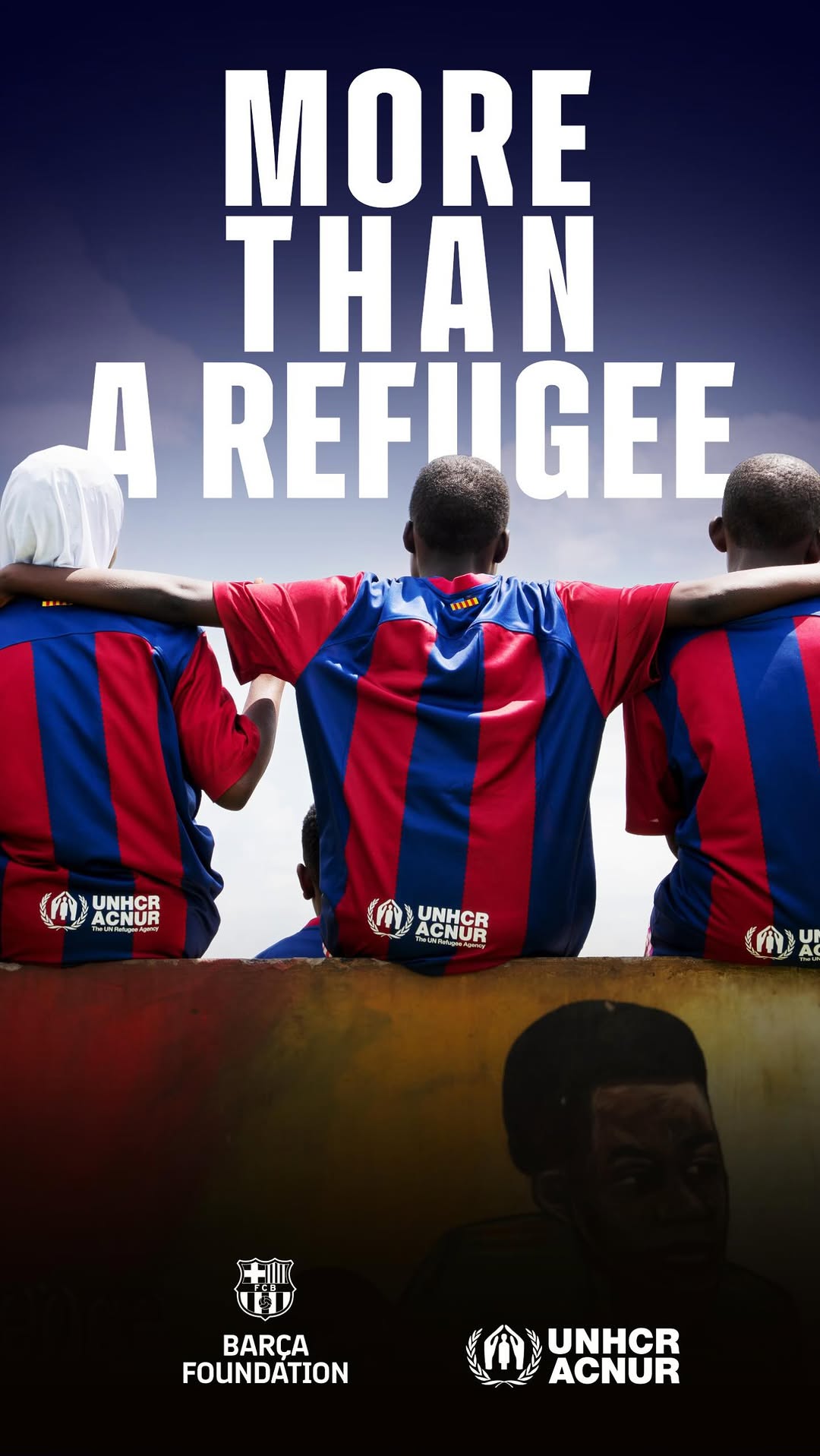 𝗠𝗼𝗿𝗲 𝗧𝗵𝗮𝗻 𝗮 𝗥𝗲𝗳𝘂𝗴𝗲𝗲 – A new documentary by the FC Barcelona Foundation and UNHCR.
This powerful film follows the lives of refugees in Uganda, highlighting the role of sport and how the Barça Foundation and UNHCR use it to bring development, hope, and opportunity to displaced communities.🫂