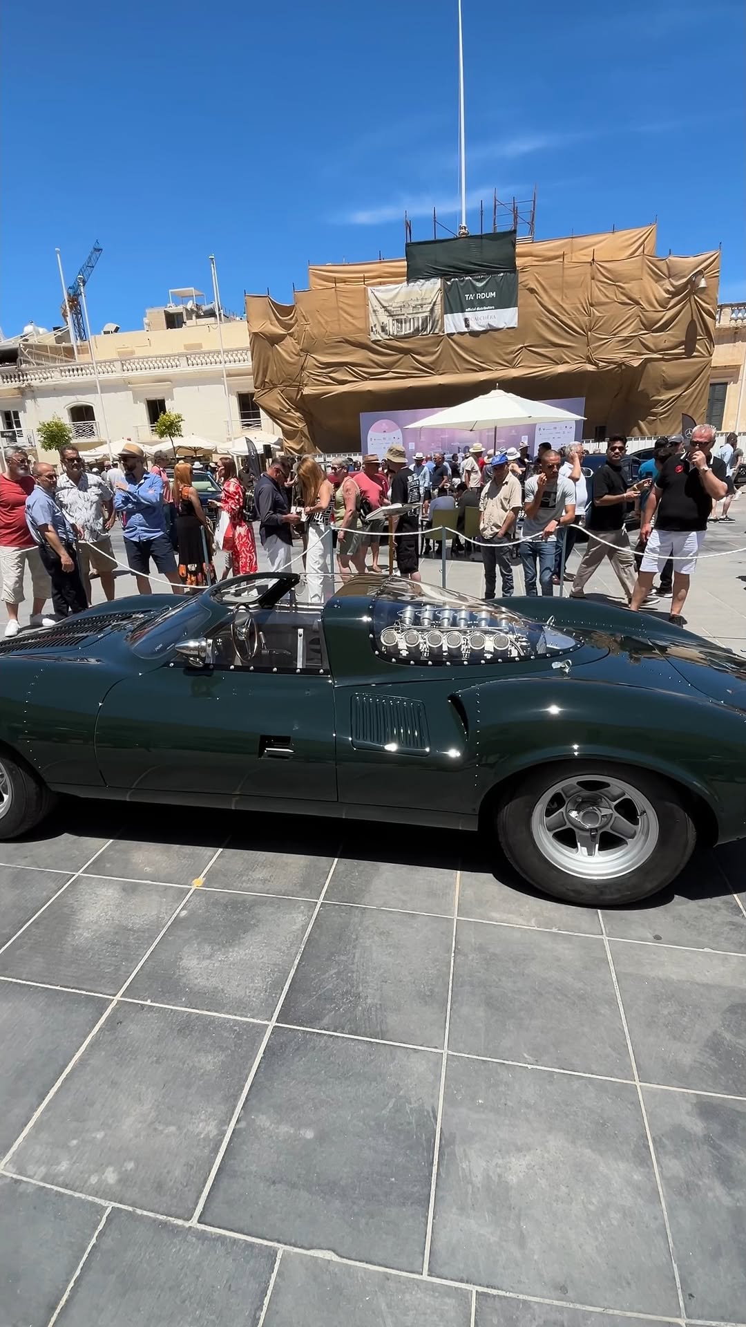 Car spotting in Malta there were so many cool cars to look at. #carspot #cars #carshow #malta #corvette #jaguar