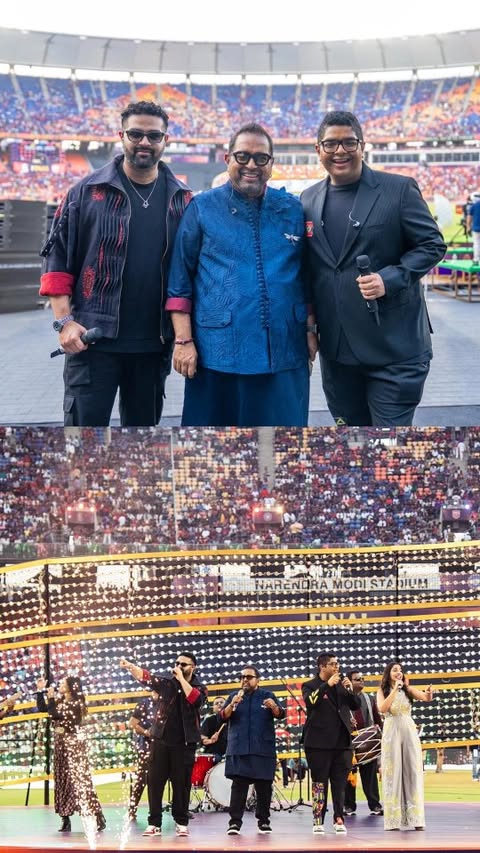 An absolutely unforgettable experience performing at the IPL finals! Our hearts were full as we honored the true heroes of our nation – the Indian Armed Forces. Their unwavering courage is our greatest inspiration. This one's for you! 🇮🇳 Jai Hind
@shankar.mahadevan @siddharth.mahadevan @shivammahadevan @iplt20 @jiohotstar
#iplfinals #ipl18 #indianarmedforces #ssslive #rcb #pbks