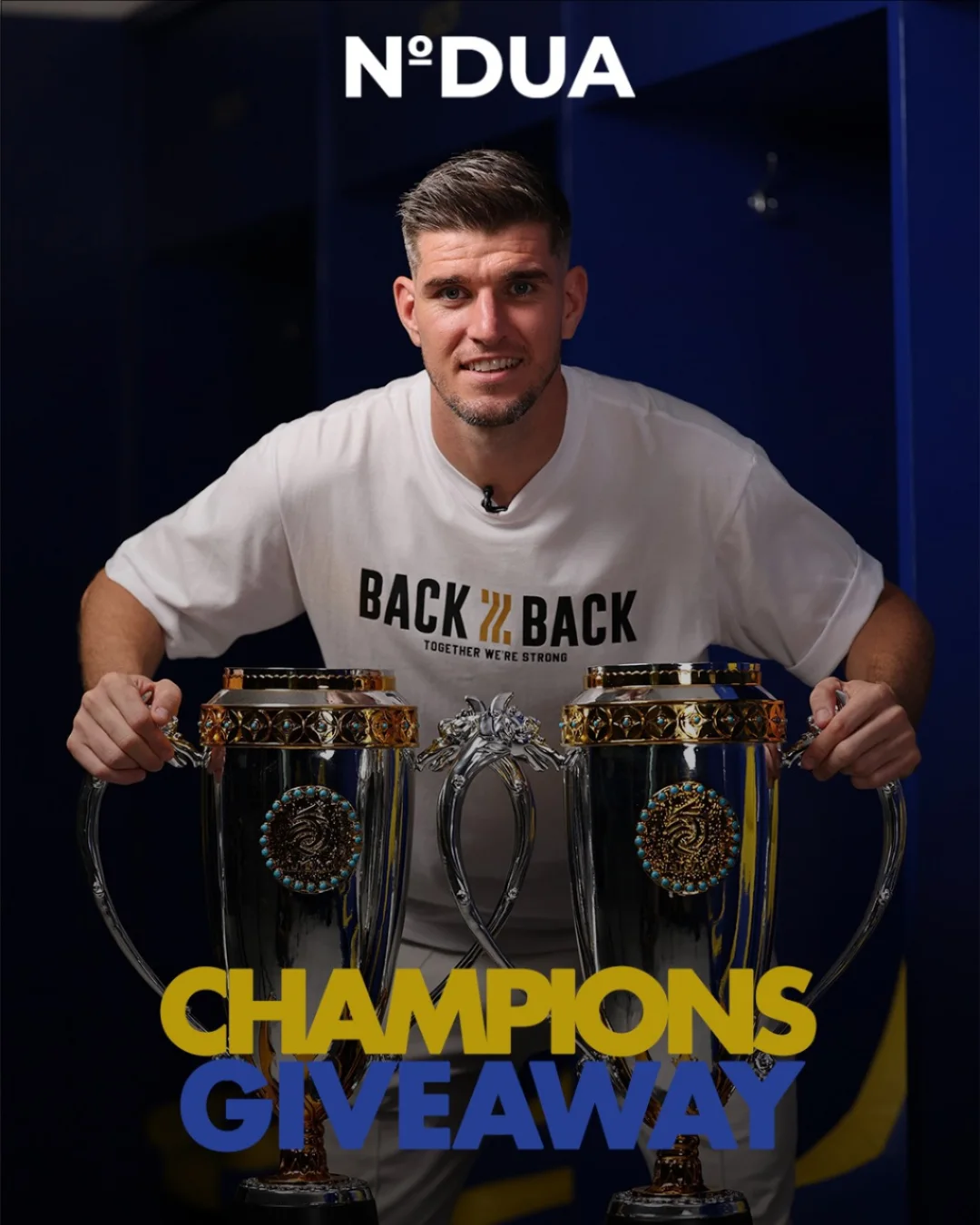 💥CHAMPIONS GIVEAWAY💥
Dalam rangka BACK 2 BACK CHAMPIONS
@no.dua bagi - bagi hadiah buat 4 orang yang beruntung mendapatkan Gratis Juara Tshirt Collection dengan tanda tangan dari Pemain Persib & Nick Kuiper.
Cara mendapatkannya ikutin Petunjuak dibawah ini ya :
1. Follow @no.dua & @kuipersnick
2.Posting foto di feed Instagram dengan memakai Juara Tshirt Collection, dengan mantion akun @no.dua & @kuipersnick
3. Tuliskan caption SEMENARIK mungkin ulasan dari produk No Dua special Juara T-Shirt Collection dengan hastag
#Noduachampiongiveaway
4. Periode GIVEAWAY berlangsung dari tanggal 6 – 8 JUNI
5. GIVEAWAY akan diumumkan pada hari jum'at tanggal 13 JUNI 2025
NOTE ‼️
Satu Pemenang utama mendapatkan juara T-Shirt collection back2back yang terdapat tanda tangan pemain PERSIB, Tiga Pemenang selanjutnya mendapatkan juara T-Shirt collection yang terdapat tanda tangan NICK KUIPER.
Goodluck💪🏻✨