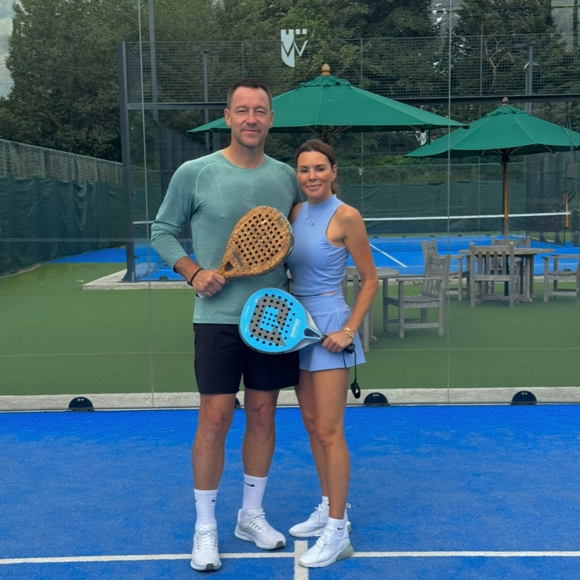 @wentworth_club Padel ๐พ
Into the Semi Finals of the mixed doubles ๐โค๏ธ๐พ๐๐ป @toniterry26