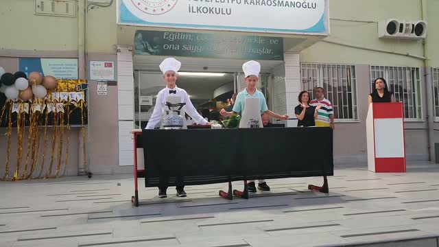 İlkokul son gösteri ıspanaklı yumurta 🎓🎓💐💐