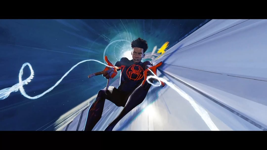 FYC #SpiderVerse Production Design.
Every world, every style, every detail was a labour of love for the brave artists who put themselves on screen.
We collaborated over four years to discover who we are and what story we would eventually tell, making artistic decisions in service of crafting the best story possible.
This film is as much about a crew of artists as it is about a cast of Spiders.
#adgawards
@adg800