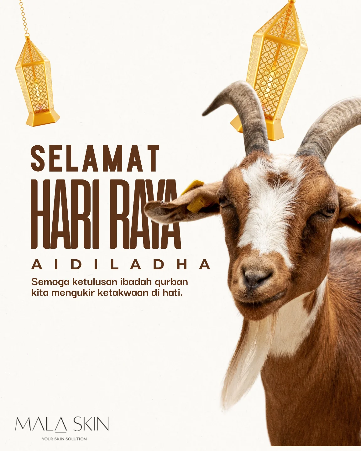 Semoga semangat Aidiladha mengajar kita erti kesetiaan pada janji ilahi.
Selamat Hari Raya Aidiladha buat semua umat Islam!