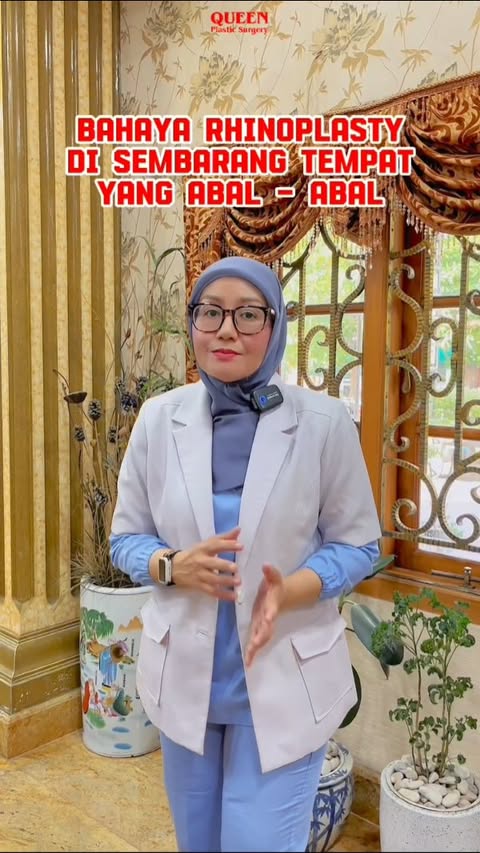 Jangan Asal Pilih Tempat untuk Rhinoplasty!
Melakukan operasi hidung (Rhinoplasty) di tempat yang tidak resmi bisa sangat berbahaya dan merugikan! 😱
Pilih klinik yang berizin resmi, menggunakan tenaga medis profesional, dan fasilitas yang lengkap.
✨Di Queen Plastic Surgery, keamanan dan hasil maksimal adalah prioritas kami.
Sudah banyak pasien puas dengan transformasi yang aman & memuaskan!
🔒 Lindungi diri, pilih klinik yang terpercaya!
📞 Konsultasi GRATIS sekarang dan dapatkan penawaran spesial bulan ini!
#RhinoplastyAman #OperasiHidungResmi #QueenPlasticSurgery #KlinikBedahPlastikTerbaik #OperasiHidungJakarta #KlinikBerizinResmi #RhinoplastyJakarta #OperasiHidungAman #KlinikKecantikanJakarta #BedahPlastikJakarta #JanganAsalPilihKlinik #TipsOperasiHidung #KlinikTerpercaya #PromoRhinoplasty #KonsultasiBedahPlastik
