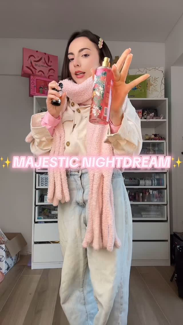 GRWM versión 💘🌸 rosita🌷🌺 con Teu & Bany @teuandbany y su fragancia Majestic Nightdream ✨ #grwm #outfit #style
