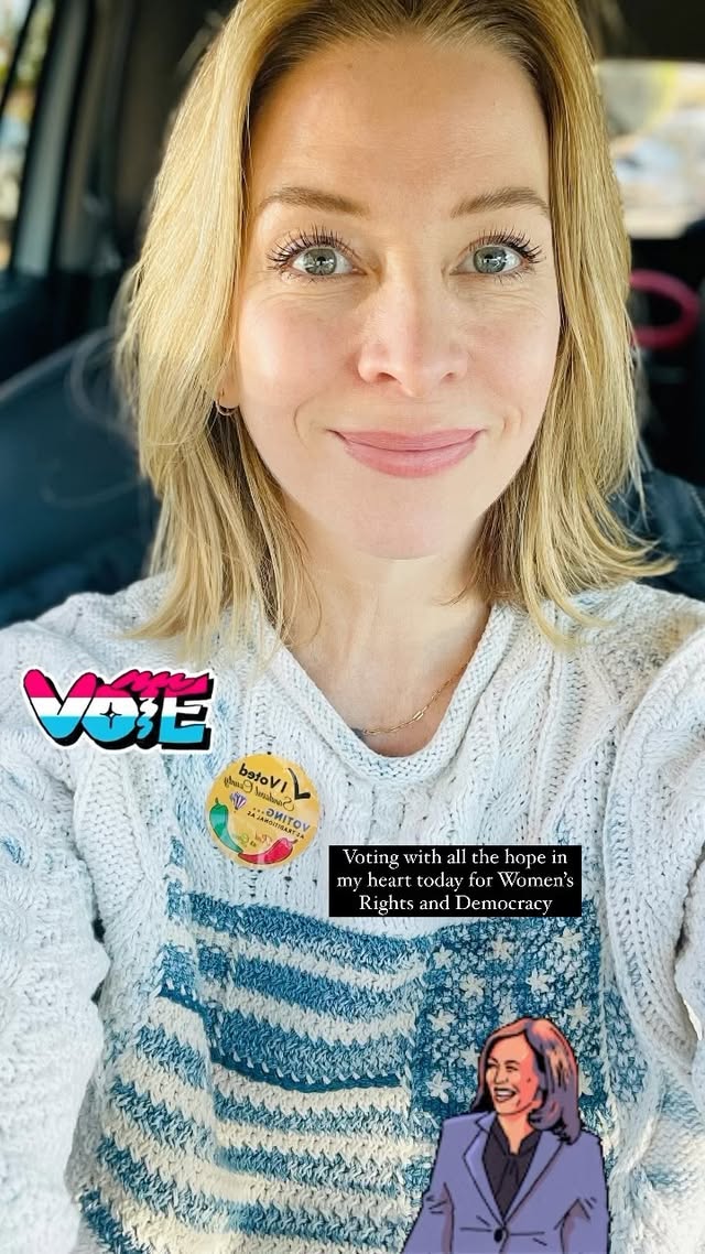 Choosing hope today 🇺🇸💙💙💙 #harriswalz2024 #votevotevote