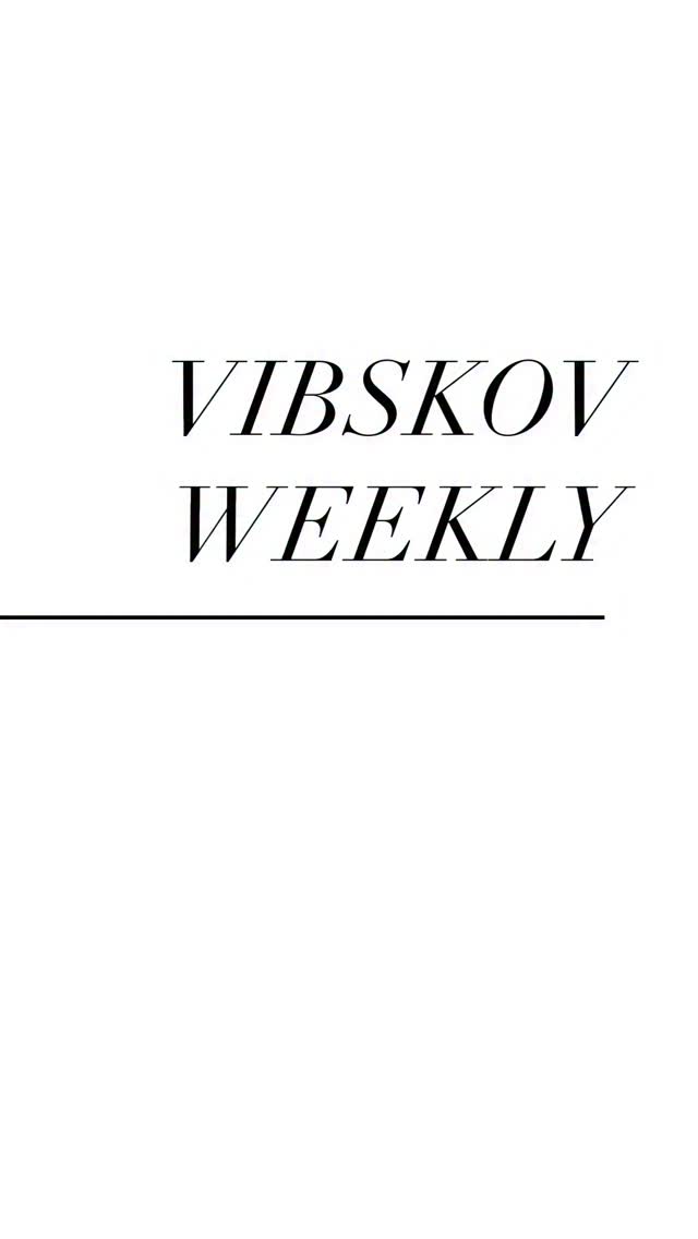 Vibskov Weekly @louispoulsen @3daysofdesign @ekman @mika_karlsson @goteborgsoperansdanskompani @valdagency @nordiskaakvarellmuseet @liceu_opera_barcelona
