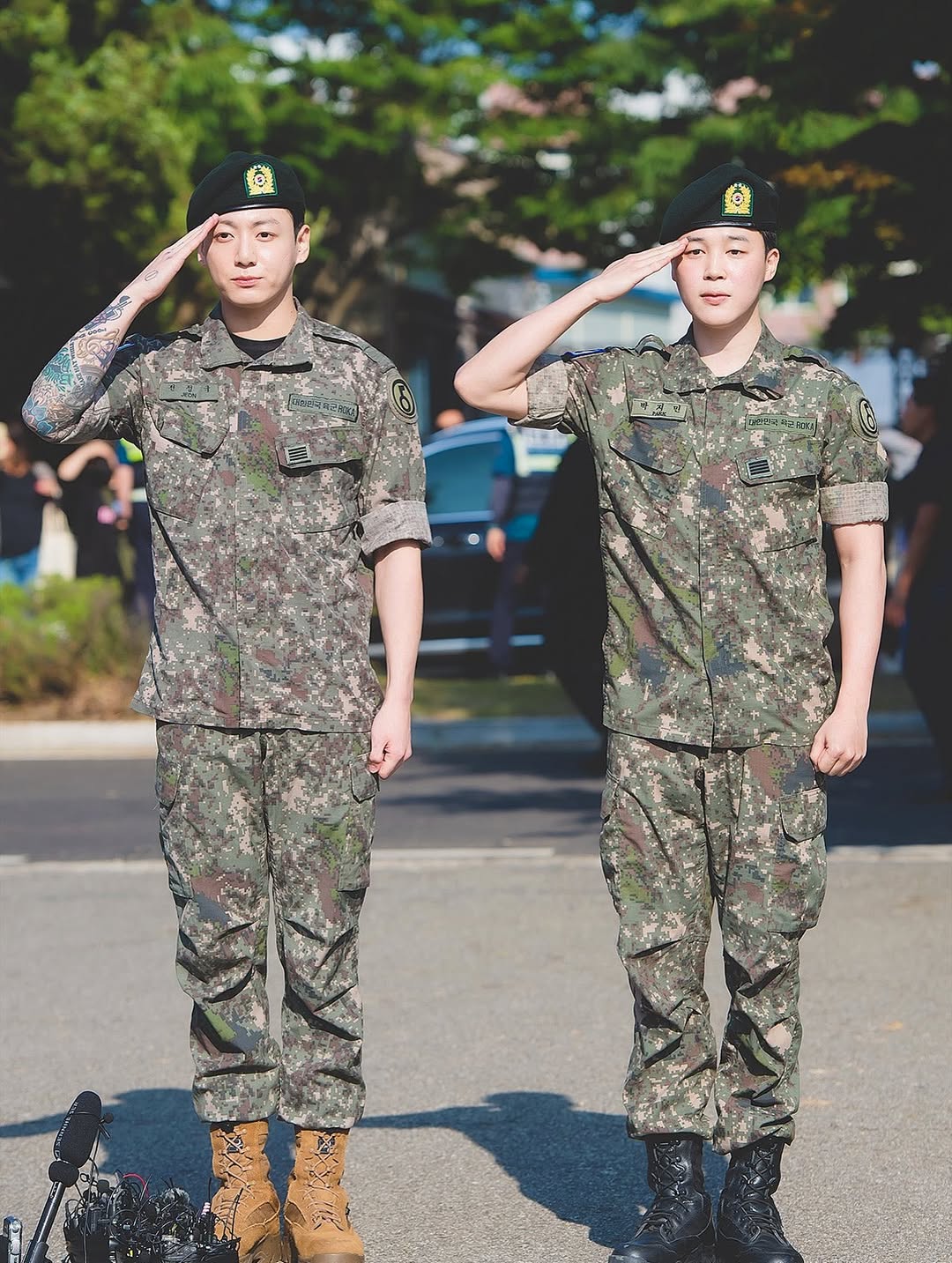 Welcome Home 💜
#Junkook and #Jimin have been discharged from military today! 🪖🎖️
6/7
#Suga will be released in 10 days!
#WelcomeHomeJungkook
#WelcomeHomeJimin
#SeeYouSoonBTS