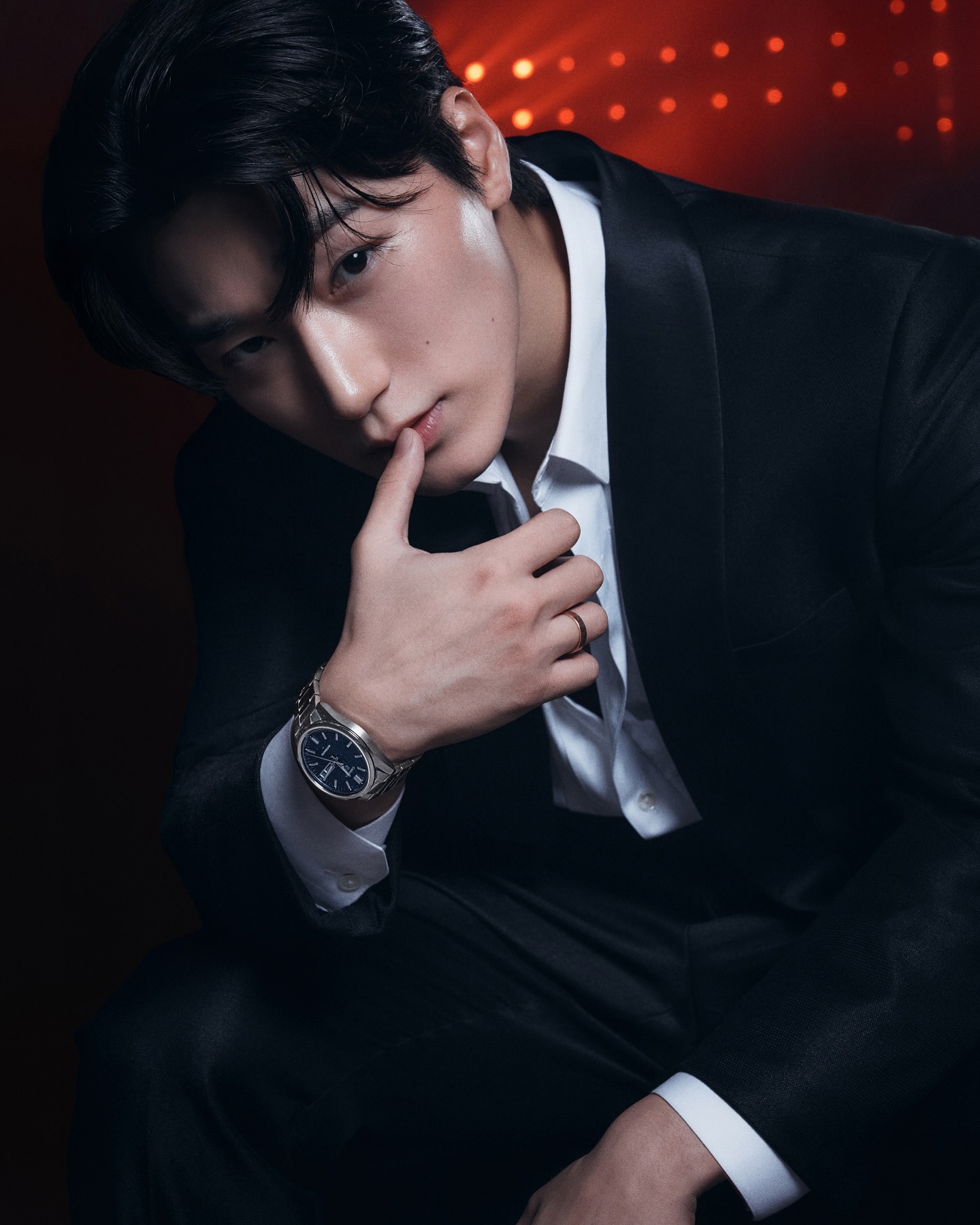 All eyes were on San in Seoul, as the K-pop star paired his unmistakable style with the timeless TAG Heuer Carrera Day-Date.
#TAGHeuer #DesignedToWin #TAGHeuerCarrera