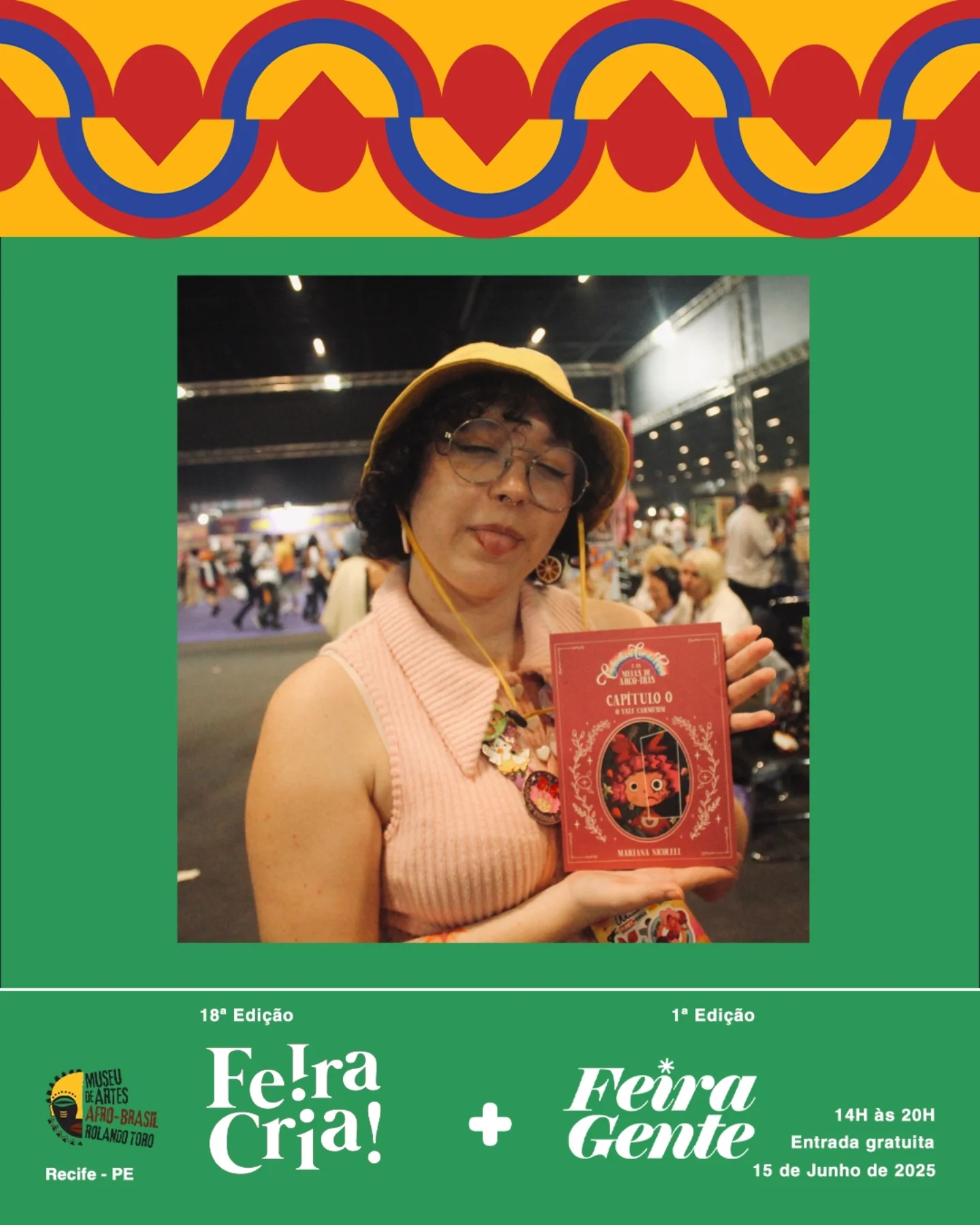 APRESENTAMOS: Mariana Nicoleli (PE) @mariananicoleli, confirmada em nosso evento Feira Cria + Feira Gente dia 15 de Junho. Bora! ✨️
"Vou expor minhas ilustrações e especialmente meus quadrinhos, que já contaram presença em outras edições da Feira Cria e outros eventos de arte, como Comic Con e Anime Friends. Comecei atuando como artista em um estúdio de animação recifense, chegando até a trabalhar como Diretora de Arte. Hoje em dia foco nos meus trabalhos autorais, produzindo webcomics e ilustrações digitais. Já tenho meu primeiro quadrinho impresso e o segundo está em andamento".
🎪 FEIRA CRIA + FEIRA GENTE EM RECIFE 🎪
15 de Junho, Domingo, com entrada gratuita.
14H às 20H no @muafrope no Recife Antigo.
Atrações:
Oficina de Gravuras.
DJ & Maracatu Várzea do Capibaribe.
Feira Gastronômica.
Espaço Infantil.
Vem com a gente!
#feiracria #feiragente #compredequemcria #genteéprabrilhar