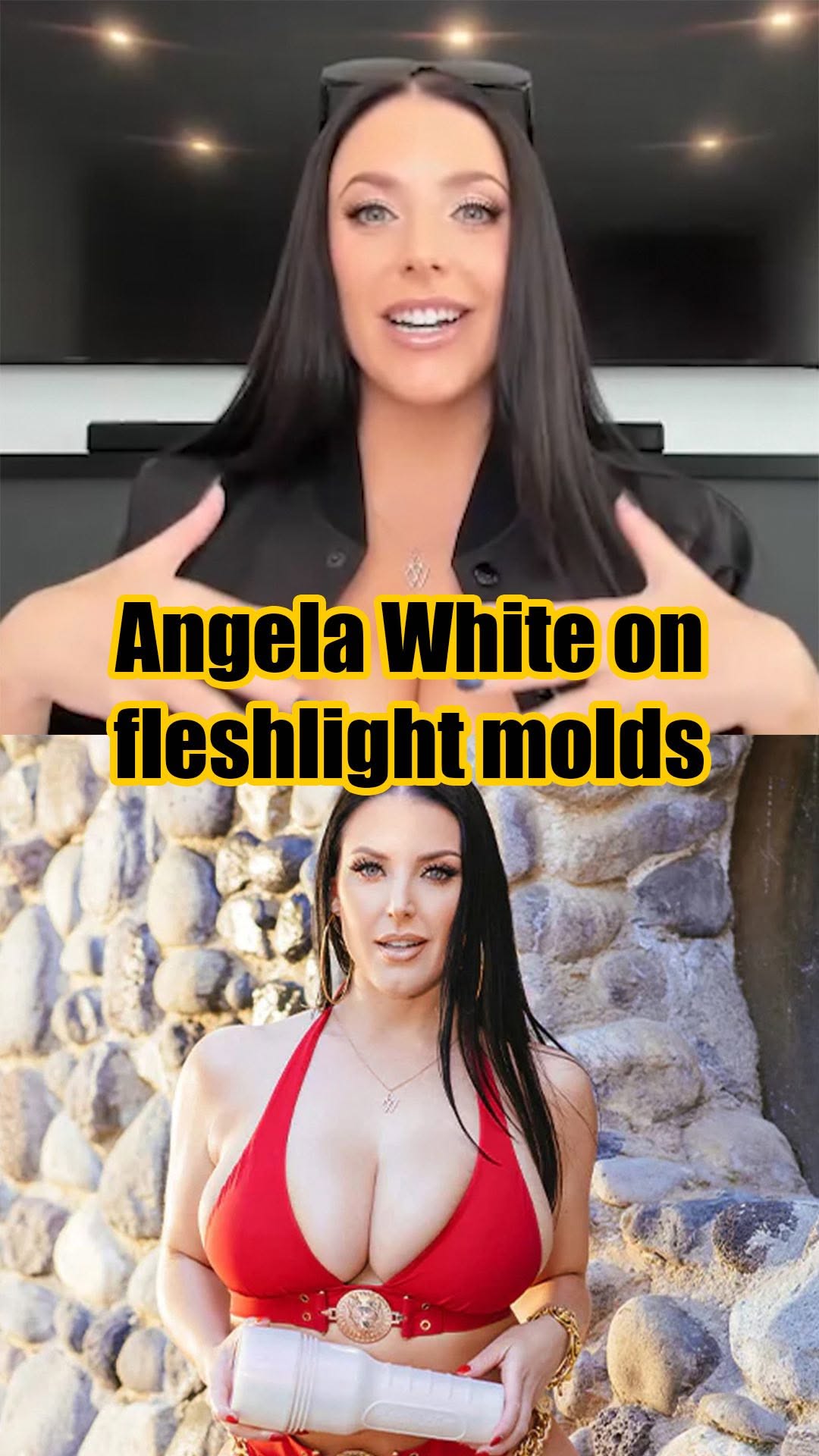@theangelawhite takes us behind the scenes of molding fleshlights.