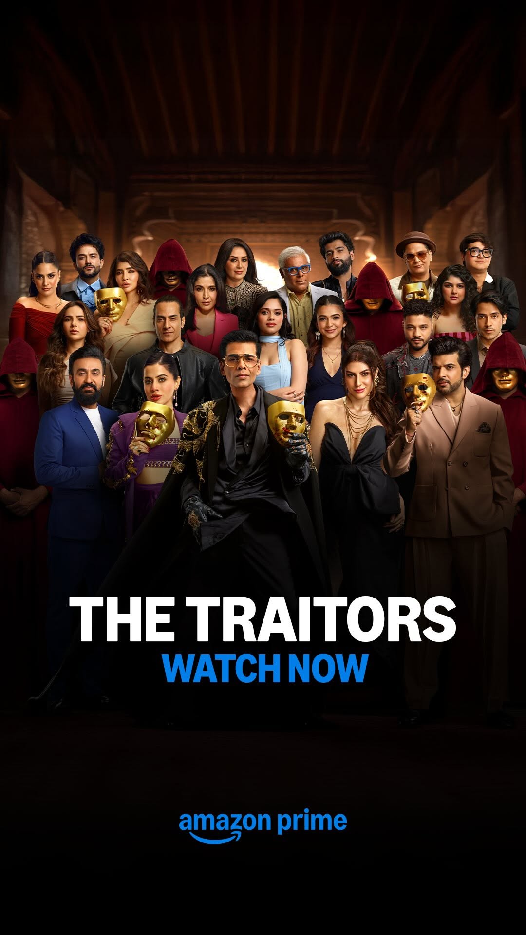 Itna drama aur dhokha aur kahin nahi milega🔥🔥🔥
#TheTraitorsOnPrime, a new reality series, watch now
@primevideoin @bbcstudiosindia @karanjohar @castingchhabra @maheepkapoor @ashishvidyarthi1 @the.rebel.kid @sudanshu_pandey @puravjha @jasminbhasin2806 @realharshgujral @urf7i @sahilgsalathia @onlyrajkundra @lakshmimanchu @nikitaluther @janvigaur @raftaarmusic @iamelnaaz @anshulakapoor @sufimotiwala @jannatzubair29