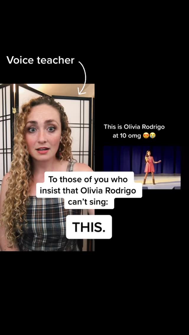 Why am I seeing Olivia Rodrigo slander online?? Bringing it back to THIS. #oliviarodrigo #vocalcoachreacts #mamaknowsbest #singing