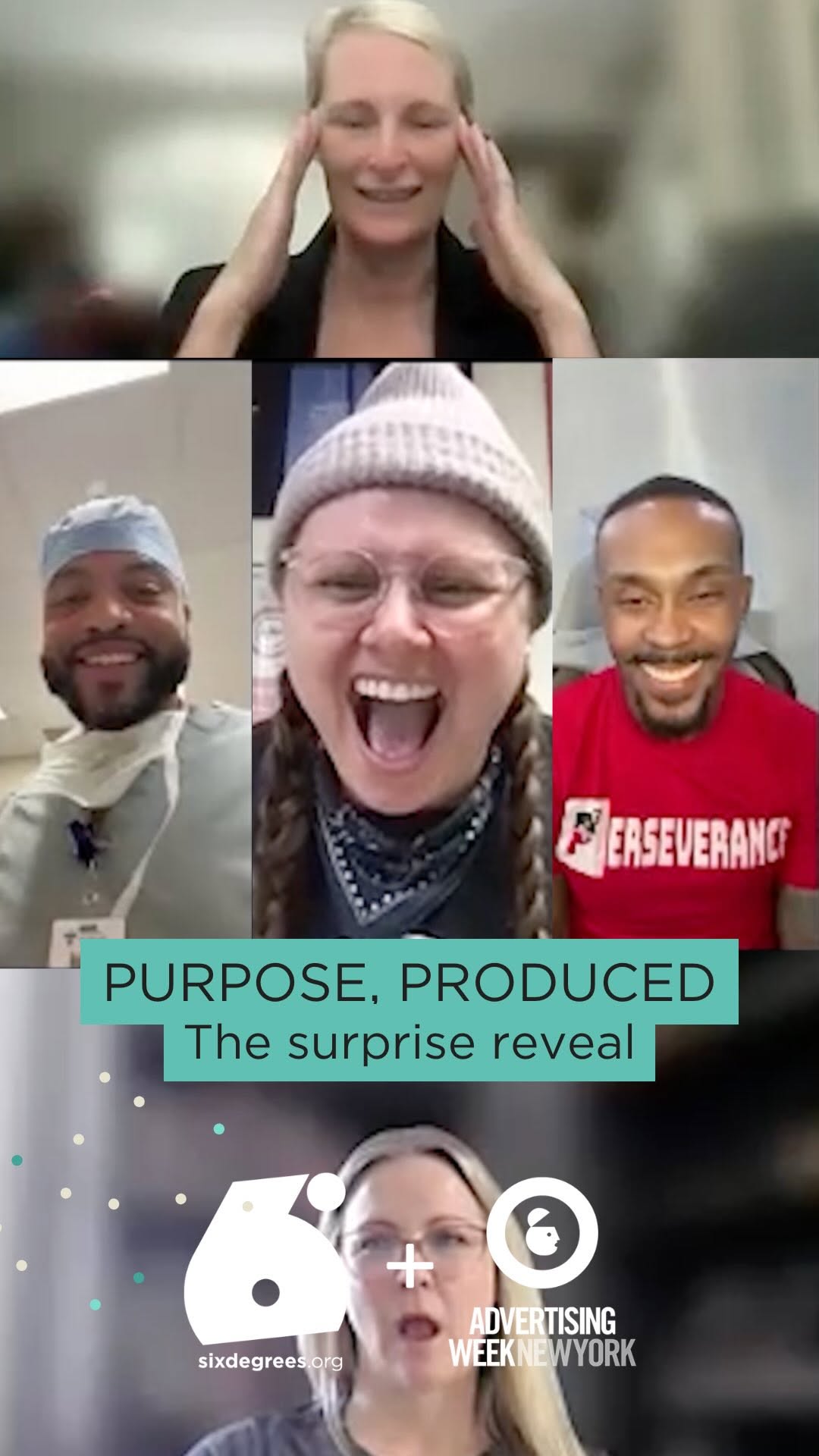 What happens when you think you’re joining a virtual interview—and Kevin Bacon shows up instead?
Watch the moment that left everyone speechless, in tears, and reminded us why we do what we do.
From disbelief to deep gratitude, this one has it all.
This is more than a surprise—it’s a celebration of the 6 nonprofits selected for Purpose Produced whose missions are about to be elevated on a national stage: @glamourgals @darksky_intl @findyouranchorbox @beasherofoundation @pulseofp3 @tip_national
A special shoutout to the top-tier advertising agencies making it happen: @rainthegrowthagency @brayandcoagency @crispinagency @duncanchannon @versus.creative.studio @thevariablelab
@rkdgroup
This is where Cause Meets Creative and we can’t wait to see what these folks do together!