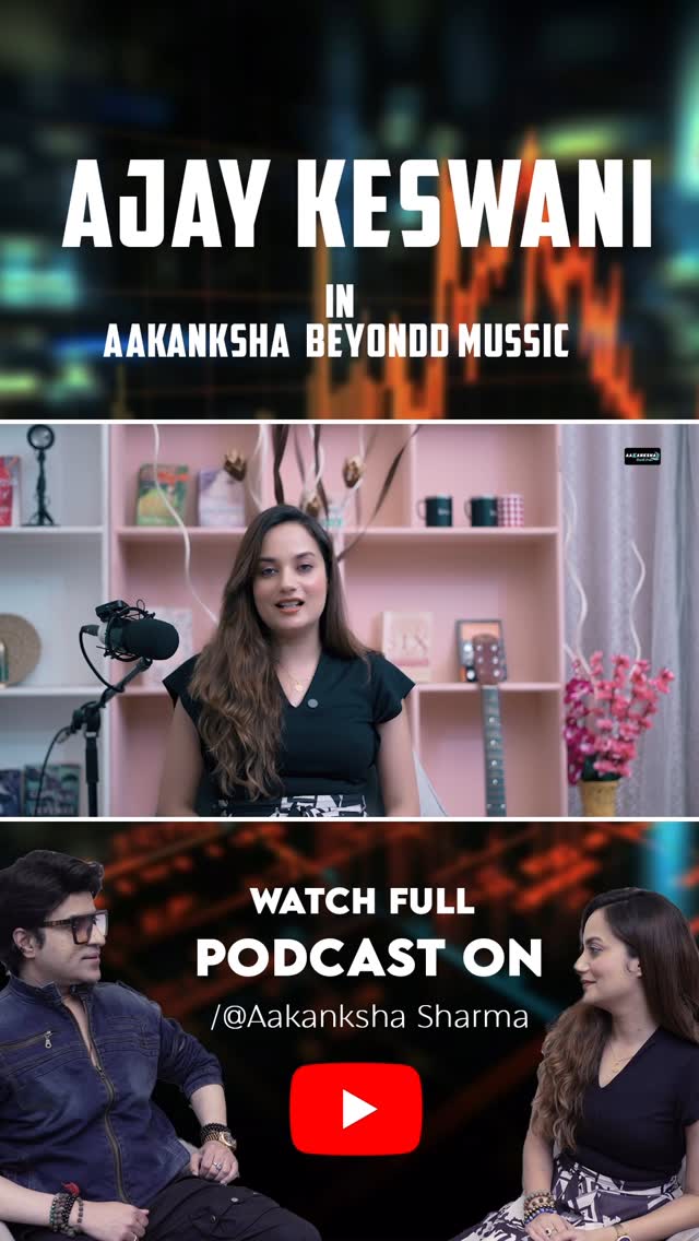 Hey you amazing humans! 🌟
I’m super excited to finally share something way off the usual track #AakankshaBeyondMusic is here! 🎙️✨
A brand new podcast series where I chat with experts from all walks of life — because there’s more to me (and them) than just one tune!
Kicking it off with a topic that’s all about the numbers, nerves, and Netflix-worthy drama TRADING 📈
And who better to spill the secrets than my dear friend @ajaykeswaniofficial , who makes the stock market sound like a thriller!
Full episode drops soon on my YouTube channel ❤️
#aakankshasharma #trading #podcast #stockmarket #tranding