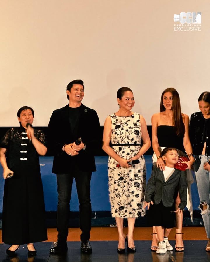 Buong buo naman ang supporta nina Direk CM at Julia Montes kagabi sa Red Carpet Premiere Night ng #OnlyWeKnow! Full support din ang CCM Film Productions sa coverage! 🫶🏽
Now showing!