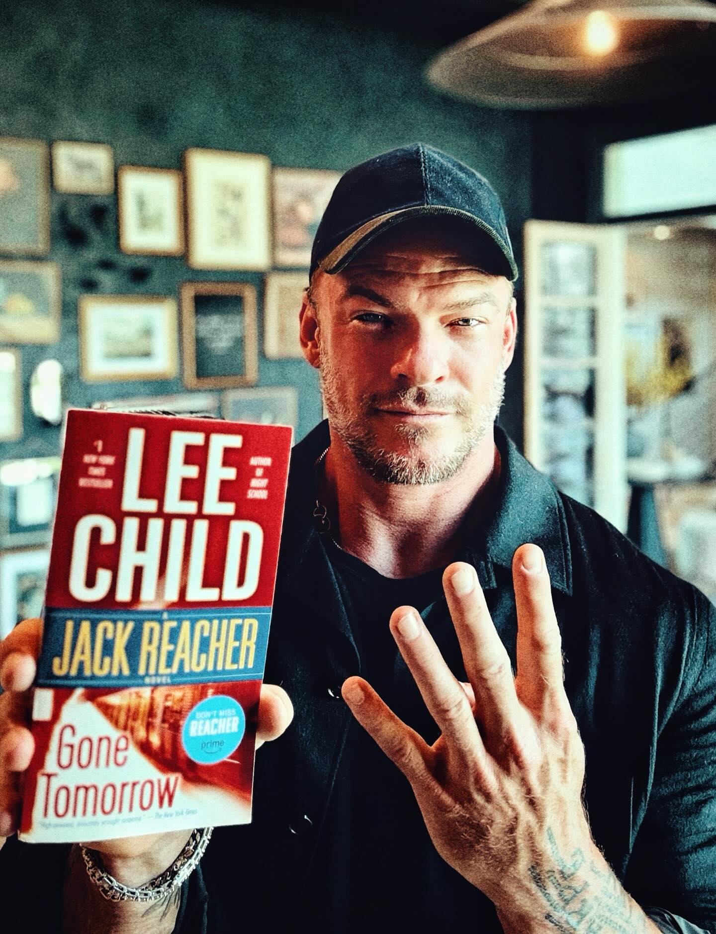 “The thing about subway cars is you step on one and you never know what’s going to happen.”
REACHER Season 4 will be based on “Gone Tomorrow” by Lee Child
