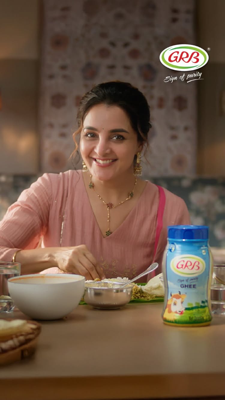 From neyyappams to paayasams, our dishes feel complete only when the ghee is granular just like homemade ghee.✨
Your favourite, Manju Warrier, joins GRB in celebrating a legacy rooted in tradition, purity, and timeless taste.
Thari thariyaaya GRB neyyu. Pure aanu, athu sure aanu.💛
Director: Gautham Menon ( @gauthamvasudevmenon )
DOP: Sunil ( @sunil_ks1 )
Editor: Kathir ( @filmeditor_it_is )
Music Director: Prasad ( @prasadsnmusic )
Art Director: Sunil (@sunil_george)
#GRBGhee #tradition #manjuwarrier #gauthamvasudevmenon