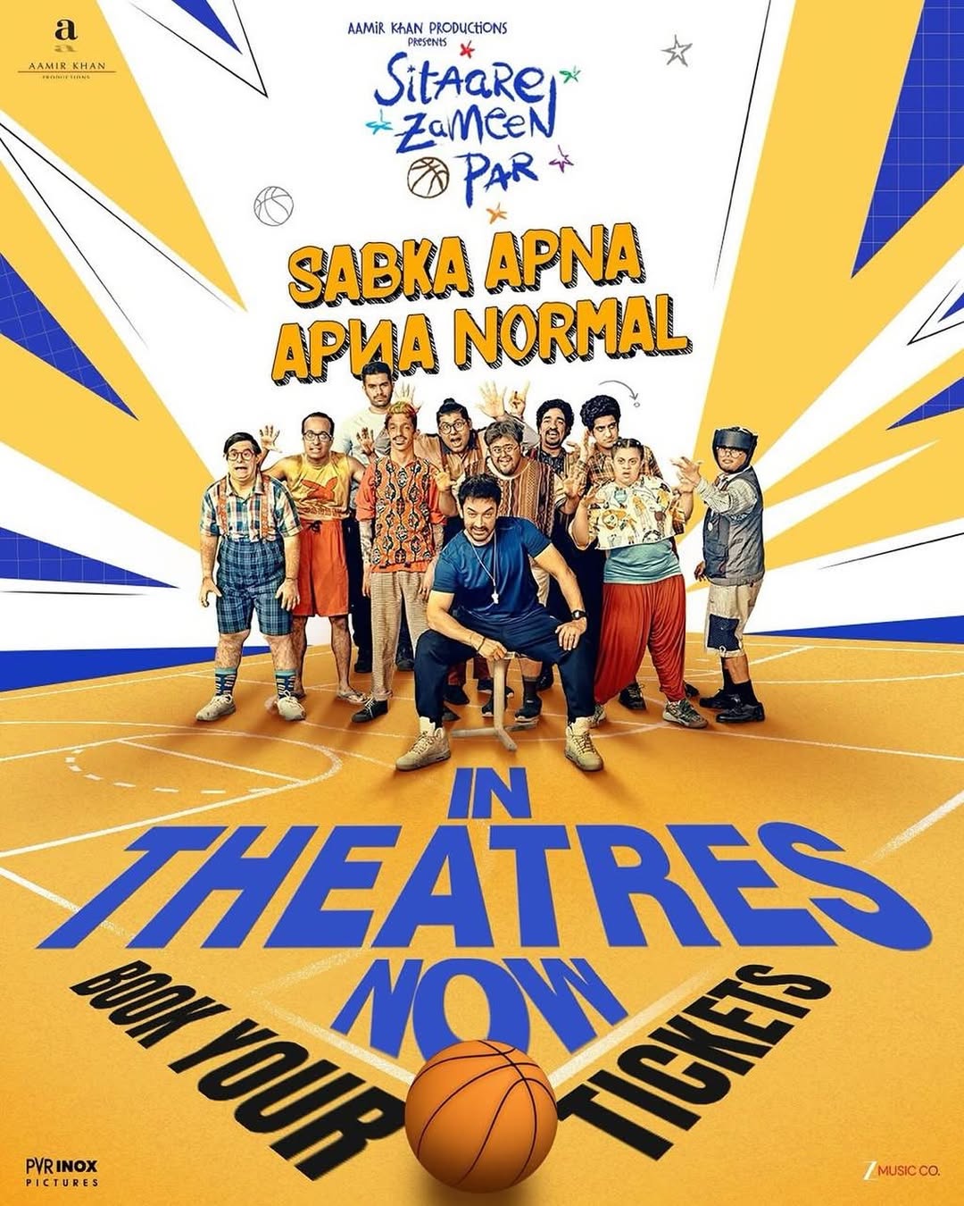 All the best to @aamirkhanproductions @geneliad , and the entire Sitaares team for Sitaare Zameen Par! Hearing great things—God bless, and I can’t wait to watch it!
#SitaareZameenPar