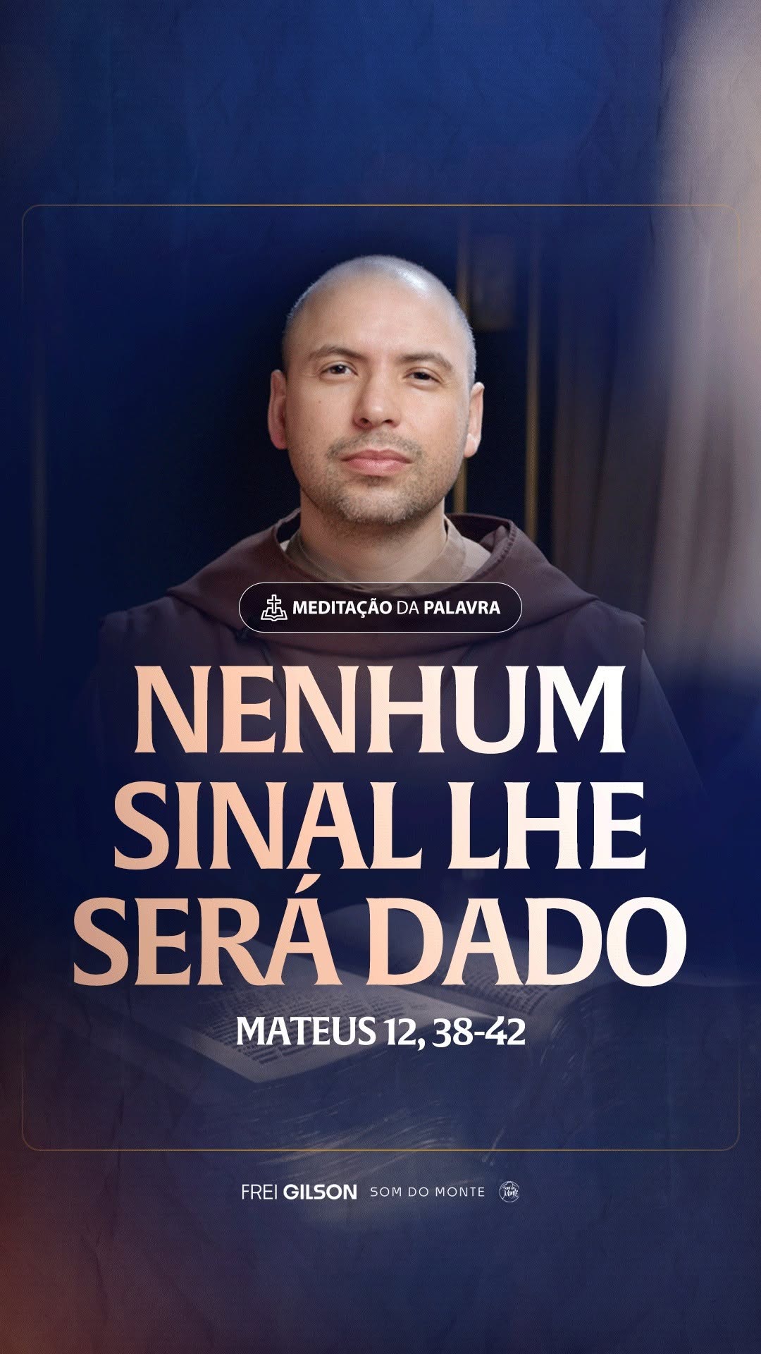 Nenhum sinal lhe será dado | (Mateus 12, 38-42) #2413
Passagens Complementares:
Salmo 26,4
Mateus 6,33
Hebreus 12,2
Exodo 33,15