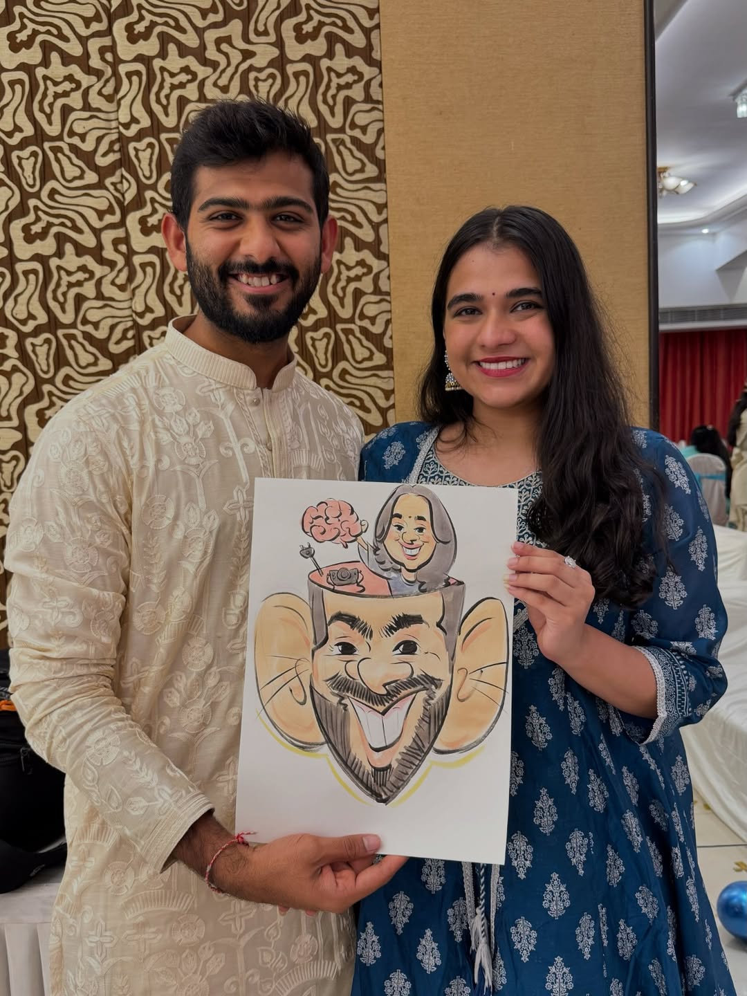 We don't just draw faces-—we reveal characters. #creativecaricatureclub #caricature #livecaricatureartist #mumbai