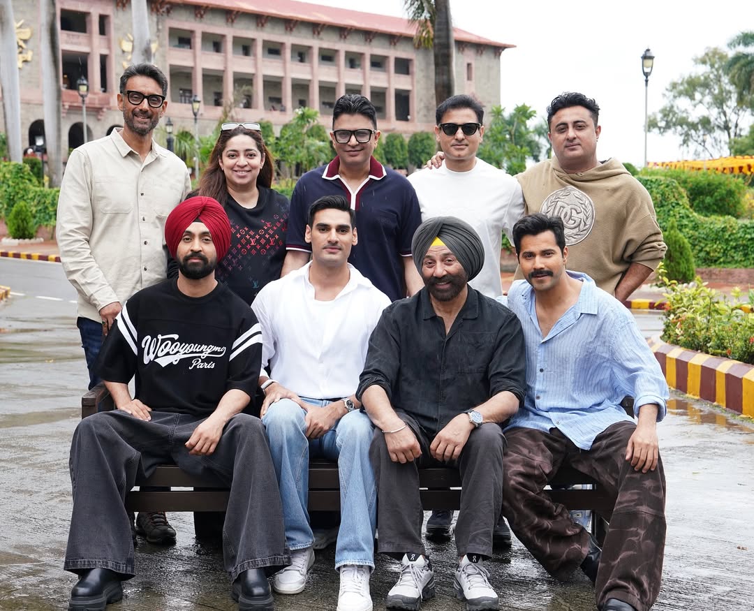 When all ‘Forces’ Come together! #BORDER2 🇮🇳,
Diljit Dosanjh & Ahan Shetty join Sunny Deol and Varun Dhawan as the battalion kicks off the 3rd schedule at Pune’s National Defence Academy!
On-ground, they’re joined by Producers Bhushan Kumar & Nidhi Dutta, Director Anurag Singh, Co-producers Shiv Chanana and Binoy Gandhi, as the film moves full throttle! Mark your calendars: Border2 hits theaters on Jan 23, 2026!
@iamsunnydeol @varundvn @diljitdosanjh
@ahan.shetty #BhushanKumar #JPDutta @nidhiduttaofficial #KrishanKumar @anurag_singh_films @shivchanana @neerajkalyan24 @sonunigamofficial @binnoykgandhi @sumitaroraa @manojmuntashir @mithoon11 @anshulchobeydop @castingchhabra @tseriesfilms @tseries.official @jp.films.official