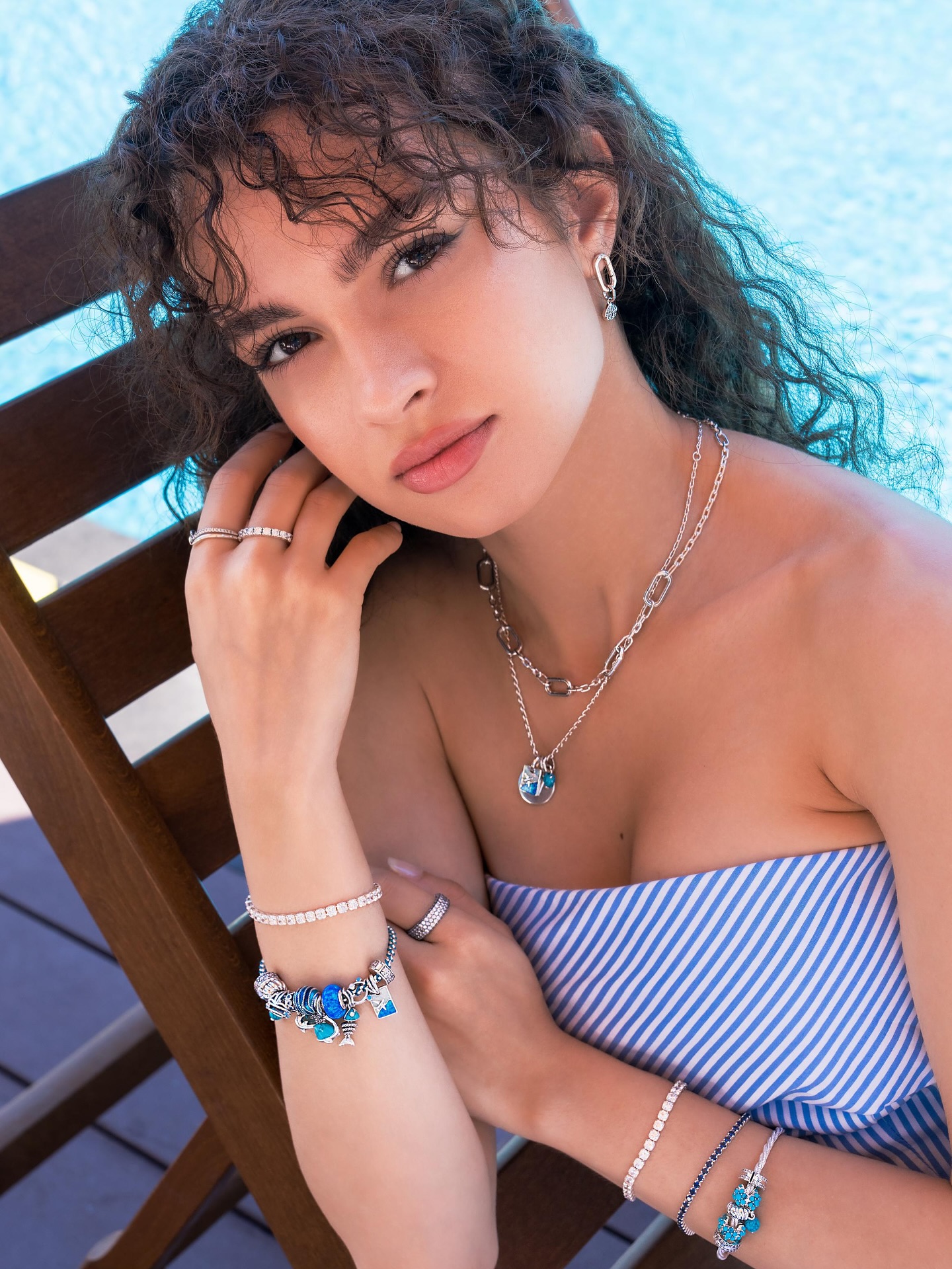 Yazın güzelliği ve mavinin büyüsü.🩵@theofficialpandora #BeLove #ShotForPandora #işbirliği