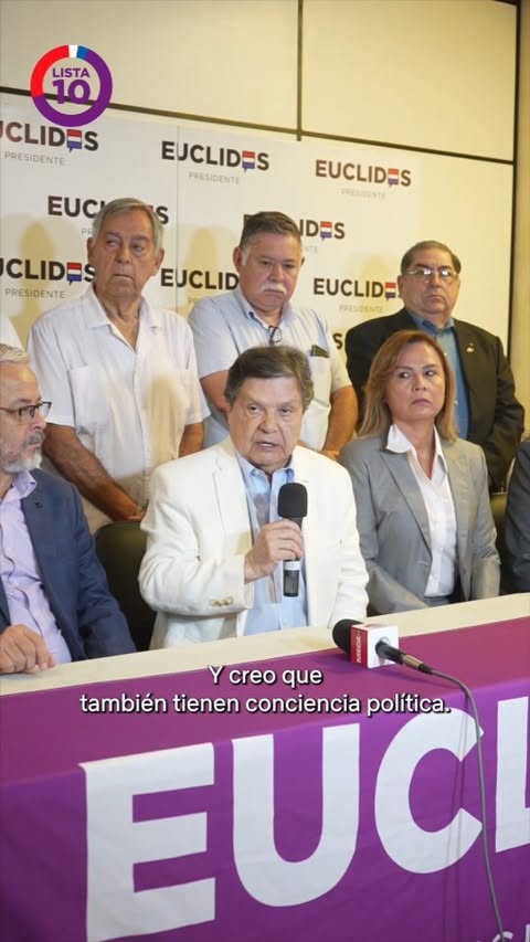 Hoy la juventud paraguaya será protagonista y cambiará el escenario político. 🇵🇾
#EuclidesPresidente
#VotaLista10 #PyVota
#LaNuevaRepública