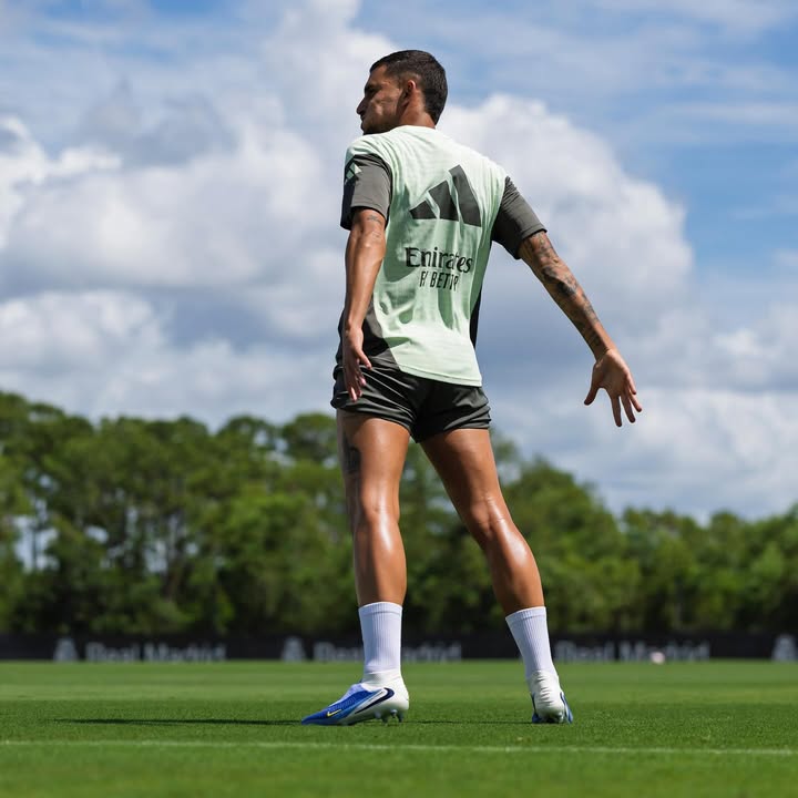 Primeros entrenamientos en Miami. Ganas de que esto empiece de nuevo 🤍⚽️🇺🇸
