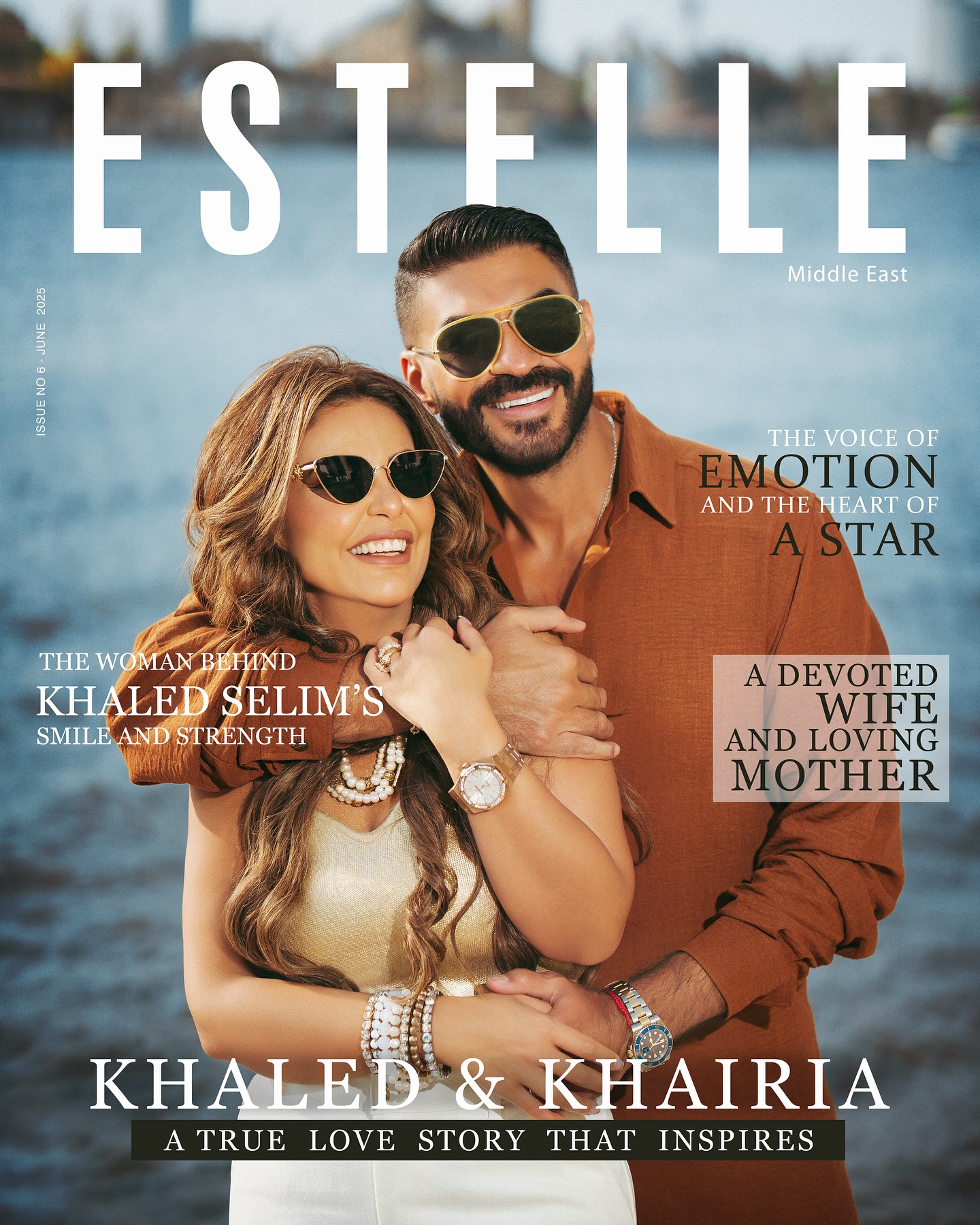 The #june2025issue is here and itโs bringing all the summer vibes!
This month, weโre thrilled to feature the incredibly talented singer and actor @khaledselimofficial alongside his beautiful and charming wife @khairiaali in an exclusive summer-themed photoshoot that radiates warmth, love, and style.
Cover photoshoot for @estelle_magazine_middleeast
Location @grandniletower
Photographer @its_ahmedfayo @ahmedsaleh_weddings
Editor @mohamedyossry_
Videographer @ibrahem.moostafa
Stylist @rehamrezk
Makeup @dina.helmymakeupartist
Hair stylist @hamada.elmasry.526438
Special thanks to the designers
@khayyal_eg
@omneya_elrefai
Special thanks to @moka_yousf
