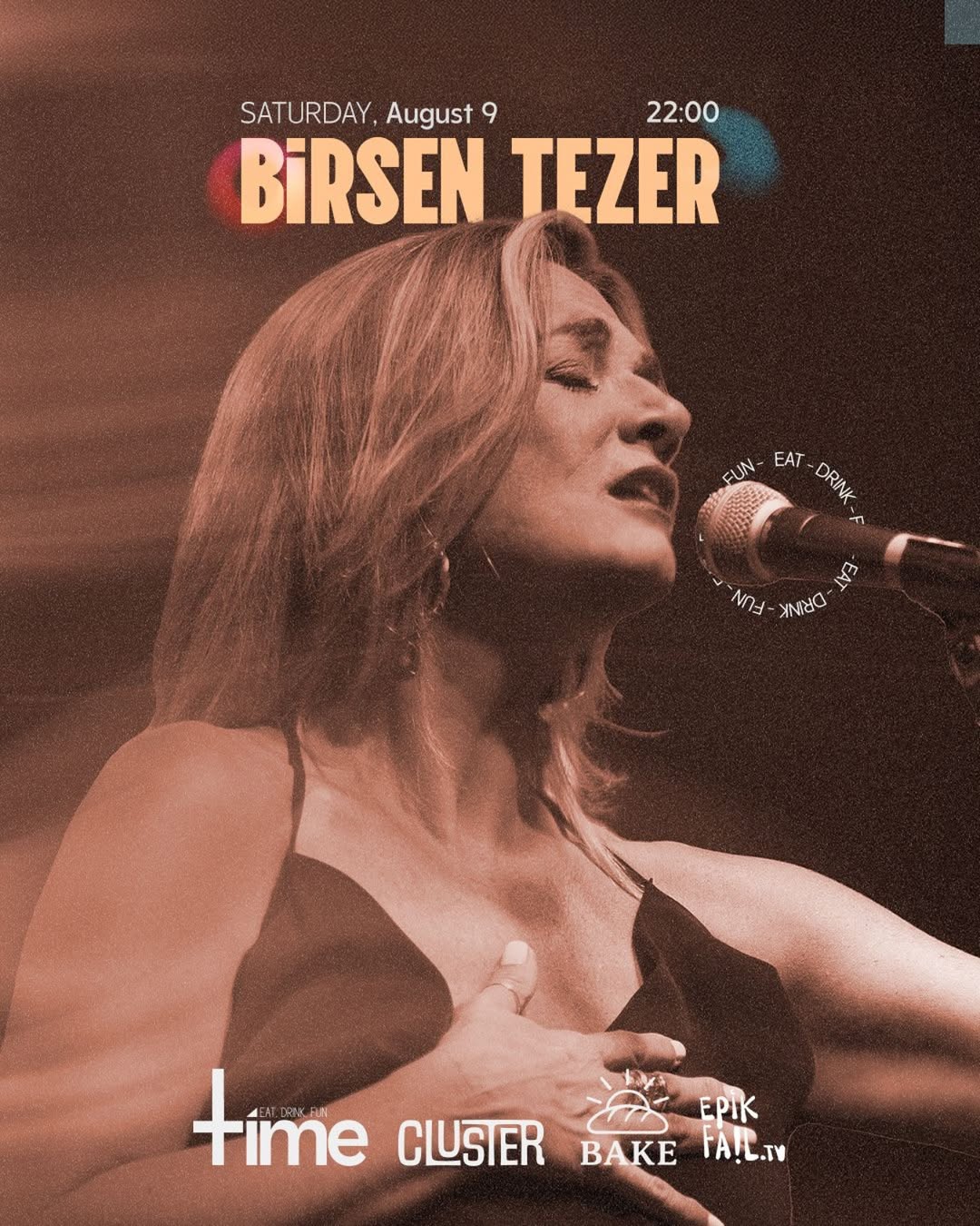 Birsen Tezer live at Time Gökova – August 9 | 22:00
An intimate night under the stars with one of Turkiye’s most soulful voices.
Let her songs carry you through silence, memory, and meaning.
A timeless voice in a timeless place.
#Time #Gökova #Akyaka #Live #BirsenTezer