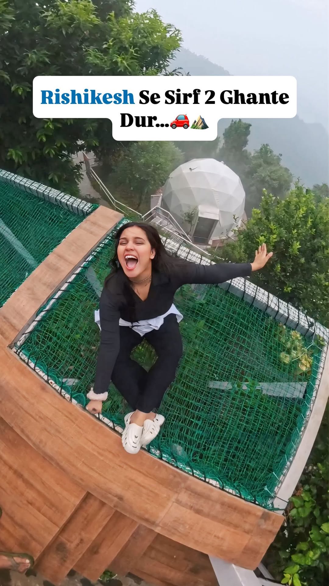 Tag someone you’d bring here ⛺👇
@keekoostays 📍
📍 Hidden in Kanatal, Just 2 Hours From Rishikesh
This place is not just a stay… it’s a story you’ll want to live. 💭✨
Geodesic Domes ⛺ + Himalayan Views 🏔️ + Pure Veg Food 🌱
A perfect escape for couples, friends & explorers!
💫 Here’s what you get:
• Cozy Domes with electric blankets & heaters
• Beautiful Date Setups under the stars 🌌
• Lavish in-house vegetarian café 🍽️
• Jungle Safari, Adventure Rides, and more 🌲🚙
• The rare snowfall experience this season ❄️
• Wake up in the clouds with a view you’ll never forget 🌫️❤️
✨ Trust me, photos can’t do justice… this place hits different when you’re actually there!
📌 Save this for your next getaway
📲 Bookings at @keekoostays or keekoo.in
#HiddenGem #MountainStay #KeekooExperience #StaycationGoals #CoupleGetaway #unexploredindia