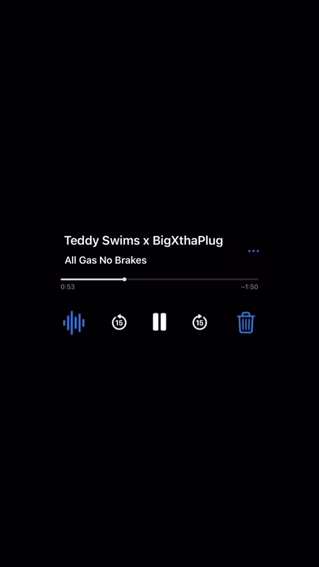 The only way that we operate @bigxthaplug. Out Friday.
🎶: All Gas No Brakes