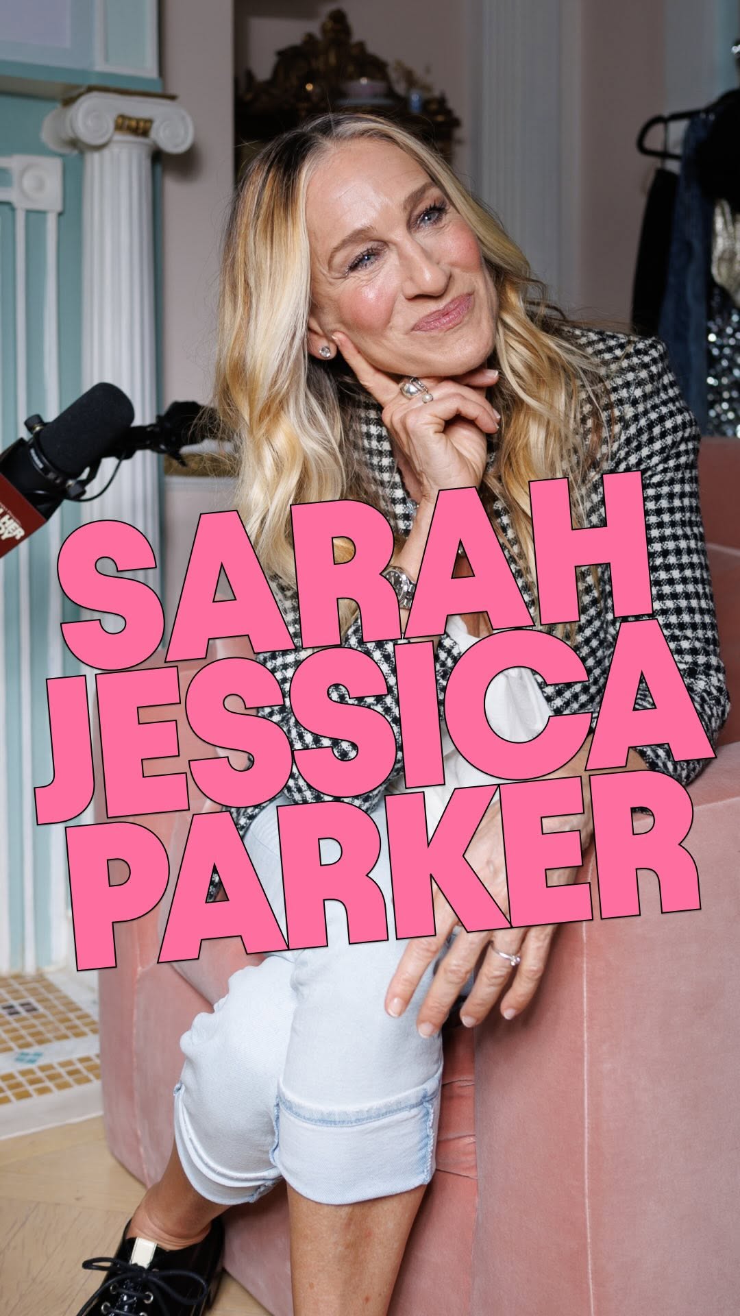 Would Carrie have rocked the Labubu?! 👀👜 Daddy gang, I am so excited for you to tune into this week’s episode with @sarahjessicaparker . SJP is giving us the inside scoop on SATC, how Carrie changed her life, dealing with insecurities, and her relationship with fame…see you tomorrow ❤️