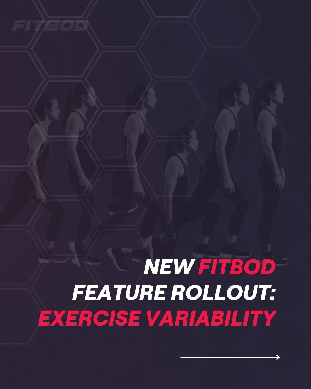 🚨 New Feature Drop: Exercise Variability is Here! 🔁
You wanted more structure, more variety and more control over your training, we heard you.
Introducing Exercise Variability, a convenient 3-level setting in your gym profile designed to tailor your workout program to your preferences!
Exercise Variability helps us adapt to your training needs, whether you're a beginner finding your rhythm or a serious lifter tracking measurable gains. While our default works well for most users, Fitbod now gives you the option to get more or less variety depending on your preferences.
👊 Choose your training style:
🔹 Consistency Mode: Sticks to mostly the same lifts for several weeks at a time to maximize measurable results.
🔹 Variability Mode: Mixes things up each workout while still driving gains.
🔹 Balanced Mode: Fitbod’s default setting, a sweet spot between structure and flexibility.
Progress meets personalization - this is how Fitbod trains smarter. Head to Workout Settings in your Fitbod app to learn more about the Exercise Variability feature today.
#fitbod #fitbodapp #machinelearningfitness #exercisevariability #strengthtraining #fitnesstech #smartworkouts #aifitness