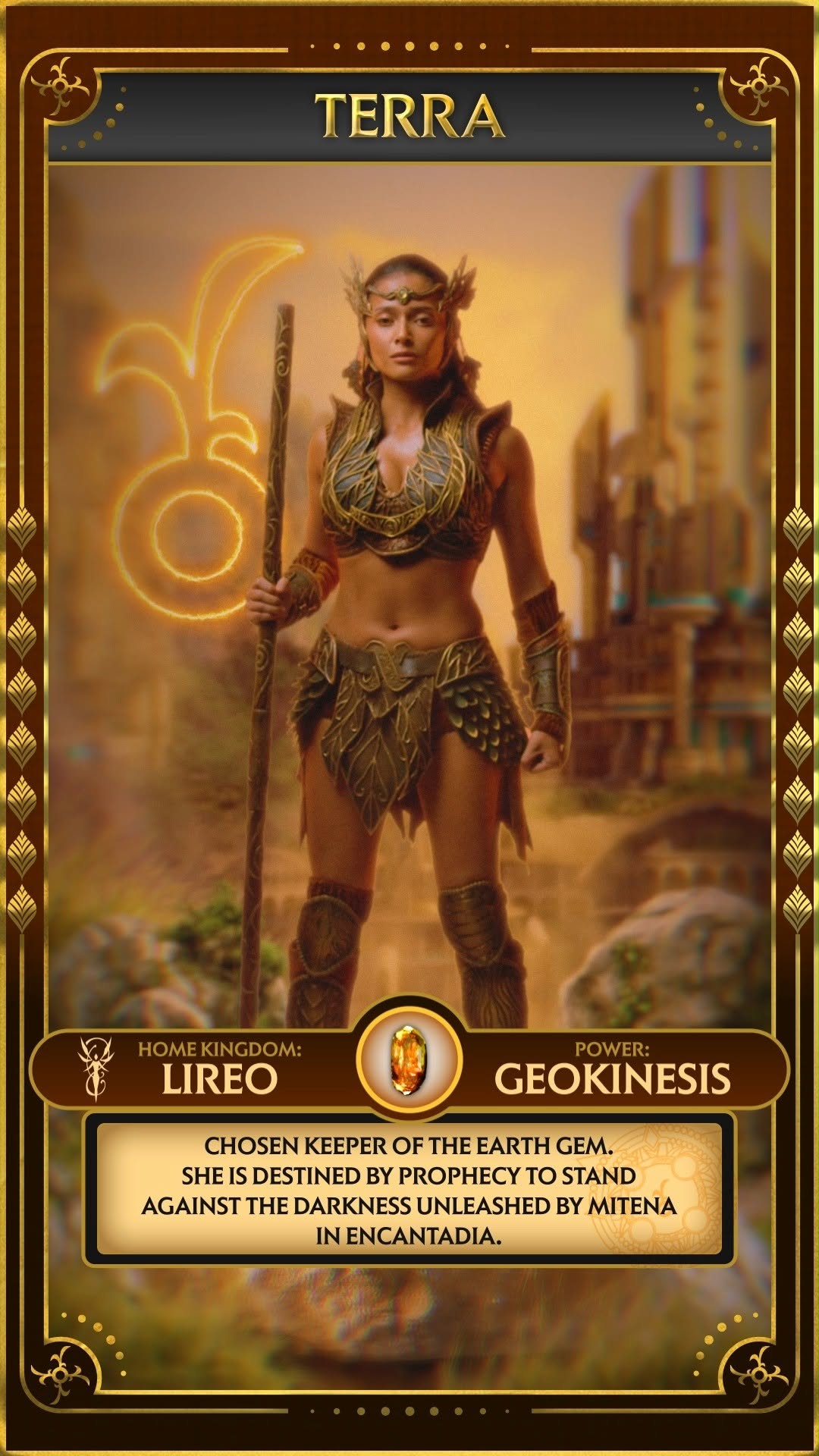 THE CHOSEN ONE! 🍂
Abangan si Sang'gre Terra gabi-gabi tuwing 8:00 PM sa #Encantadia Chronicles: #Sanggre!