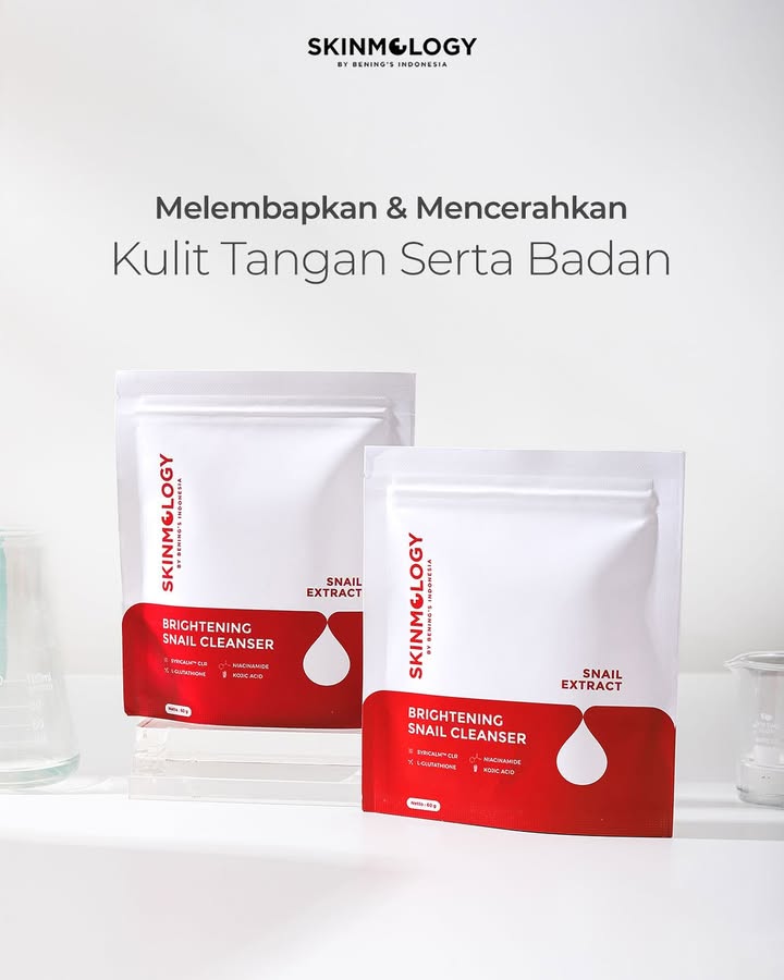 Warna tangan belang atau bekas luka bikin kamu ngga nyaman?! Tenang aja! Skinmology punya solusinya ✨Brightening Snail Cleanser✨😍
Body cleanser dengan kandungan Snail Mucin Exctract ini dapat membantu mencerahkan dan meratakan warna kulit kamu!🤍
Mumpung masih promo, yuk order sekarang!😆
#skinmology #lockyourbright #skinmologybybeningsindonesia