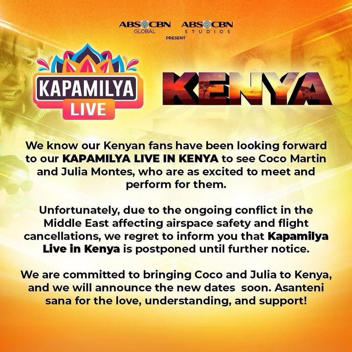 📣 IMPORTANT ANNOUNCEMENT 📣
For ticket concerns, please contact Ticket Sasa.