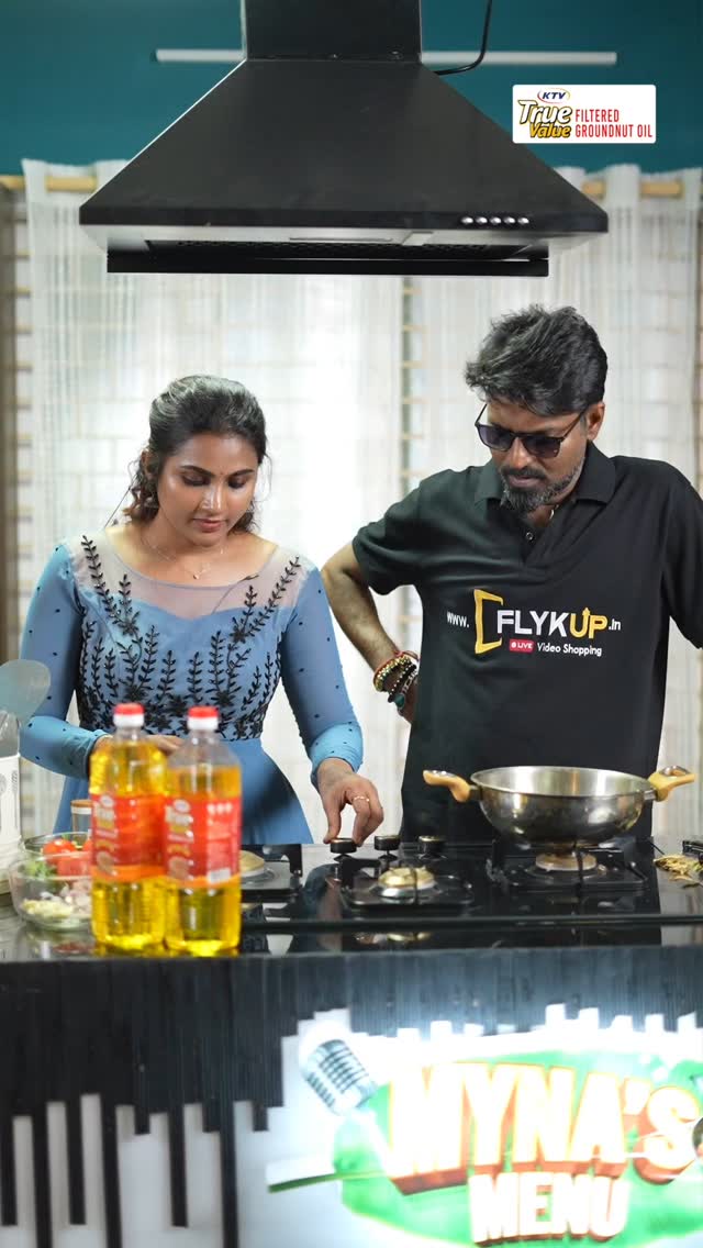 Myna's Menu Episode 1 @makapa_anand special cooking my beautiful dress from @chakrabortymukta recipe #mynanandhini #makapa #cookingram #chicken #karahichicken