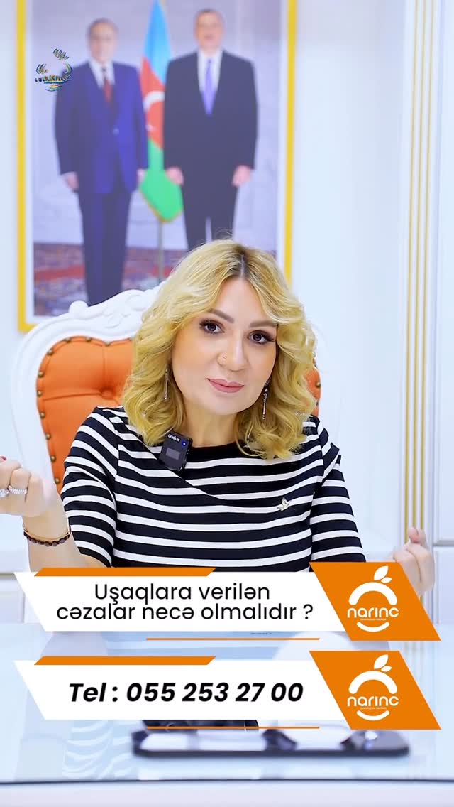 Valideynlərdən tez-tez belə sual alıram:
“Uşağa cəza vermək doğrudurmu? Necə yanaşmalıyam ki, onu incitmədən tərbiyə edə bilim?”
Bu videoda cəzaların uşağın psixologiyasına təsiri, doğru və yanlış yanaşmalar, eləcə də müsbət tərbiyə üsulları barədə ətraflı danışıram.
Əgər siz də övladınızı sevgi ilə, amma sərhədlərlə böyütmək istəyirsinizsə, videonu izləməyi tövsiyə edirəm.
Xoş izləmələr!🧡
#narıncpsixologiyamerkezi #cəza