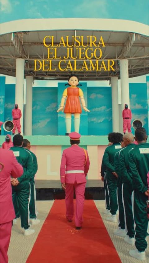 El juego está por terminar ⏹️🔼⏺️ Así que no podía quedarme sin hacerles una clausura como debe ser, y qué mejor lugar que Calamar, Bolívar para despedir la temporada final de 'El juego del calamar'.