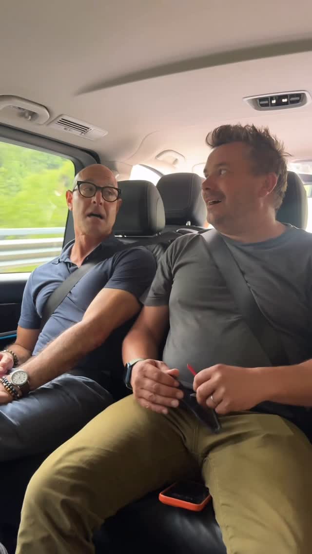 When you spend weeks travelling across a beautiful country, keeping your producer happy becomes very important.⠀
⠀
I choose to do that through song.⠀
⠀
I promise I don’t sing in the show.⠀
⠀
Tucci in Italy streaming on @disneyplus and @hulu or you can catch it on @natgeotv
⠀
#TucciInItaly #StanleyTucci #BehindTheScenes #SingingInTheRain @saltproductionofficial