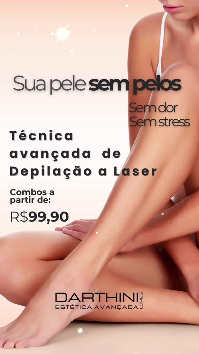 🚨 Chega de sofrer com depilação!
Você ainda sente dor, fica com a pele irritada e precisa depilar toda semana?
🌀 Conheça a depilação a laser com tecnologia de ponta com resfriamento inteligente:
✅ Sem dor
✅ Para todos os tons de pele
✅ Efeito duradouro
✅ Resultados já nas primeiras sessões
💖 Em até 6 sessões, você vê uma redução significativa dos pelos indesejados.
Comece agora sua jornada para uma pele lisinha e livre de pelos – com conforto, segurança e resultados reais.
👉 Agende sua avaliação gratuita!