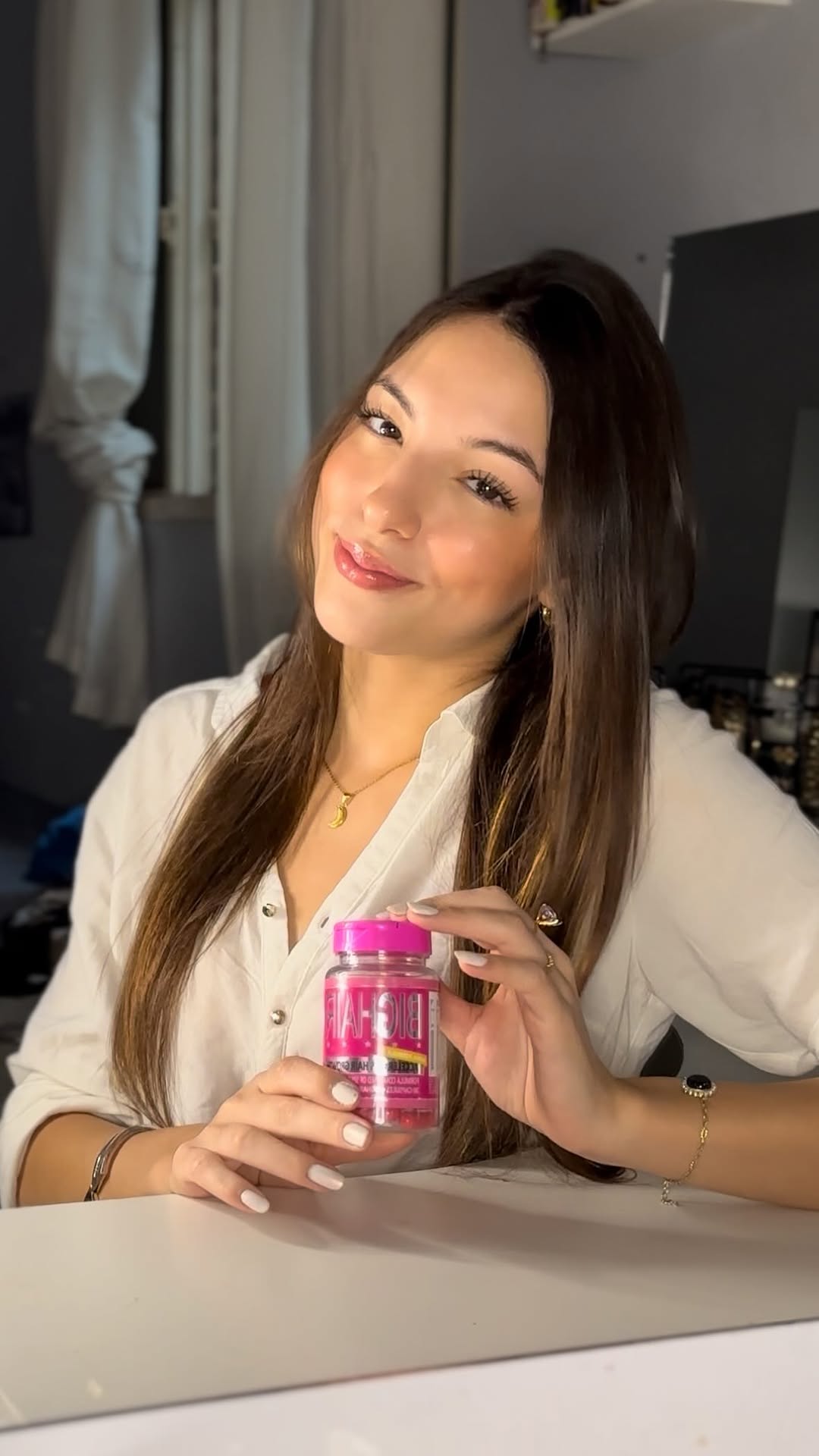 Tomei Bighair e agora meu cabelo tá com personalidade própria!! 🏷️Use meu cupom de desconto *LUCOSTA* PARA GANHAR 15% de desconto. #bighairoficial. #60diascombighair #comunidadebiglovers #biglovers💖
