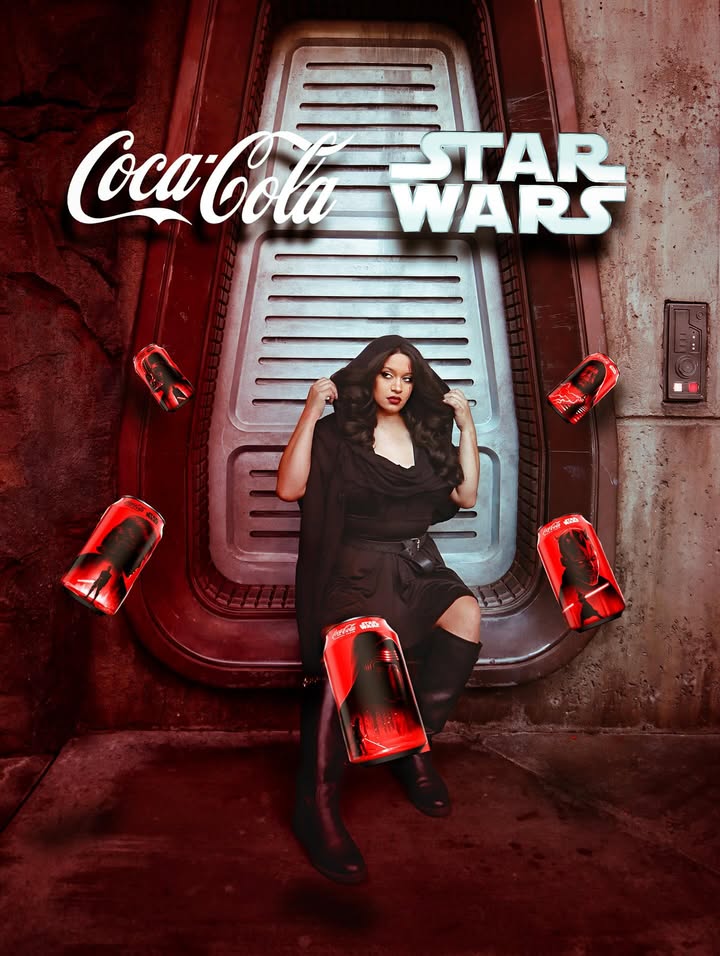 @cocacola X @starwars is here!!!!! ✨⭐️
📸: @magicalblackgirlalia x @kazthequeenofglitter
Coca Cola and StarWars are now traveling the galaxy together!!! 🚀
You can show your love for your favorite characters from Star Wars with each can having a different character displayed!!
On the back of the can you can also now send holograms to your friends and family!! I had way too much fun with that feature!! ✨
#cocacola #starwars #disneyparks #kyloren #disney @disneyparks
