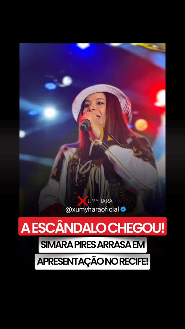 @simarapires voltou com força total!
O Sítio da Trindade, em Recife, ficou PEQUENO diante de tanta emoção e saudade!
A EX-LIMÃO COM MEL mostrou por que é um ícone da música nordestina!
A multidão cantou, vibrou e se emocionou com cada sucesso!
É o retorno de uma estrela e foi LINDO de ver!
#SimaraPires #AOEscândalo #XumyharaOficial #ForróDasAntigas #LimoeiroPE #Recife #ShowAoVivo #ExLimãoComMel #Forró #SítioDaTrindade
E aí manas, ela é um escândalo né…. Comenta aí…